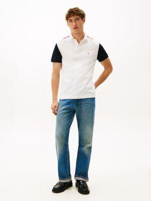 Regular Fit Colorblock Pique Polo Product Image