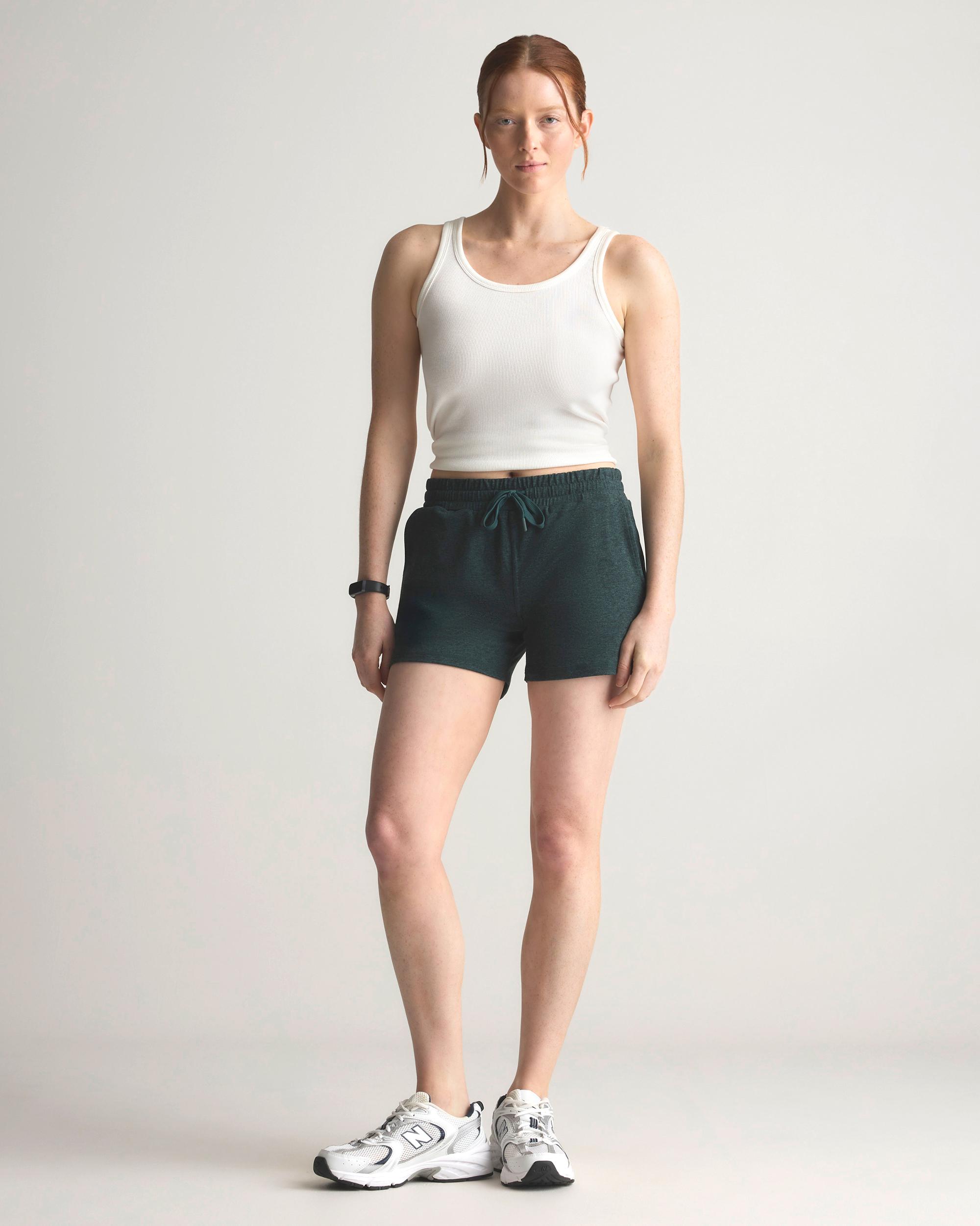 Quince | Women's Super Soft Performance Shorts Flowknit Activewear, Recycled Polyester Product Image