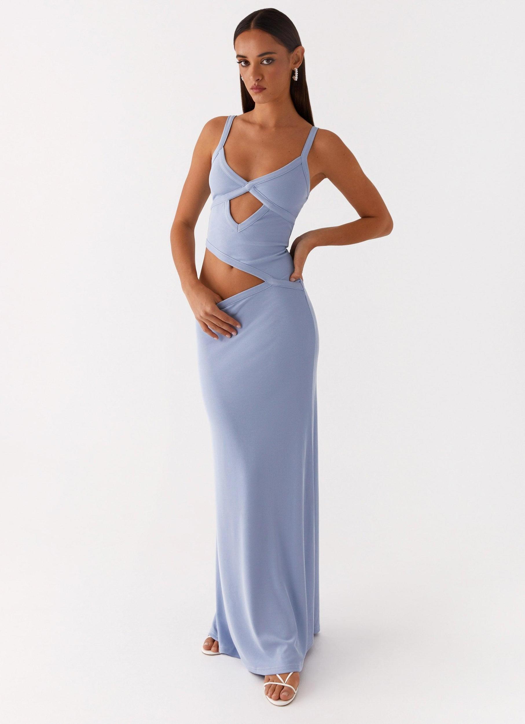Jocelyn Maxi Dress - Blue Product Image