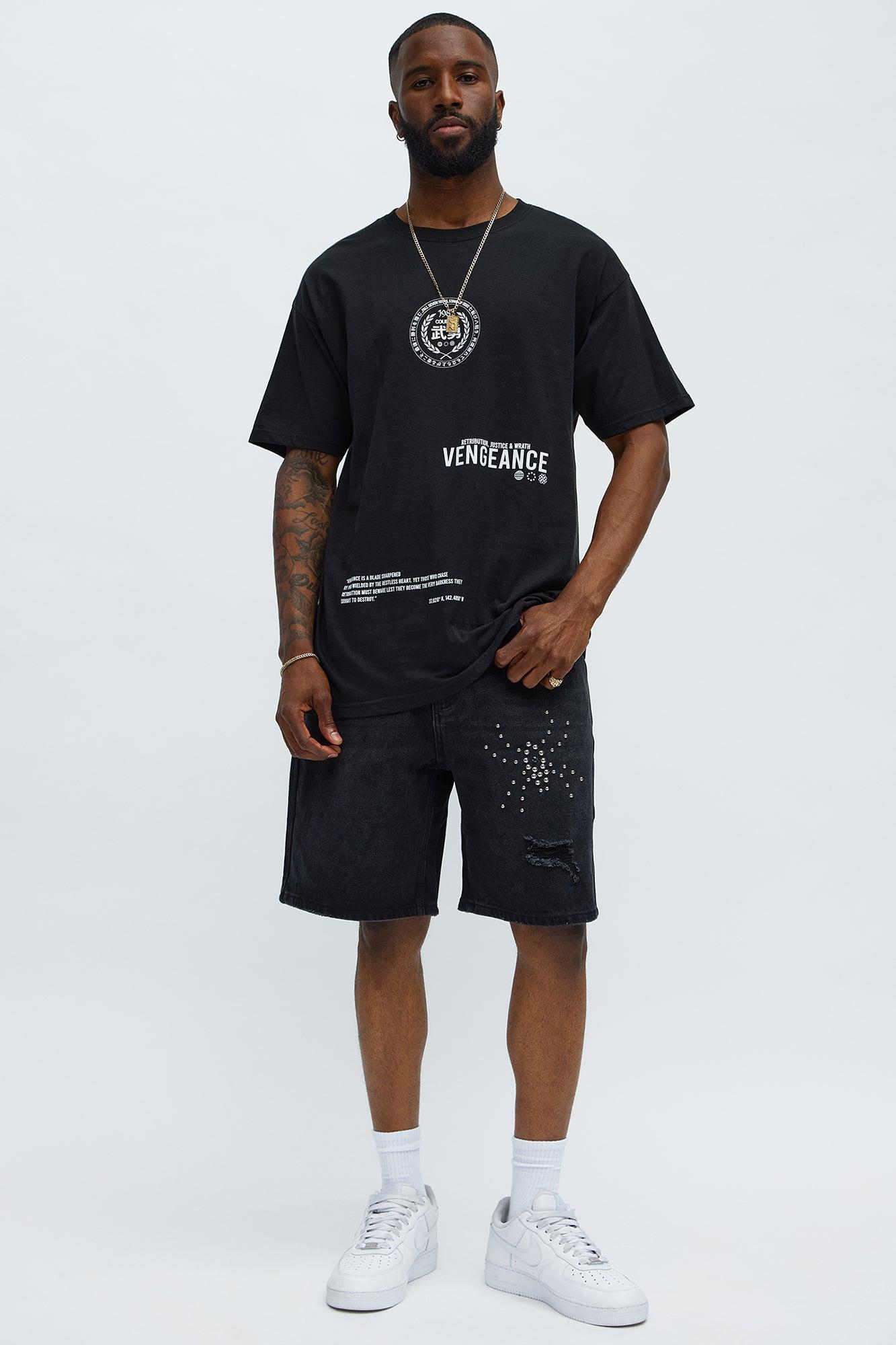 Vengeance Courage 1987 Short Sleeve Tee - Black Male Product Image