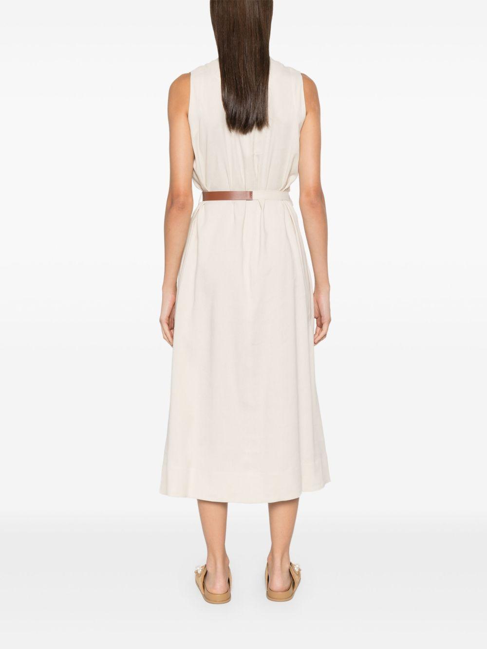 belted midi dress  Product Image