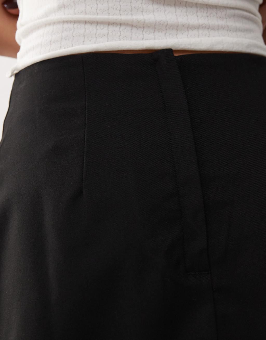 Monki mini skirt in black Product Image