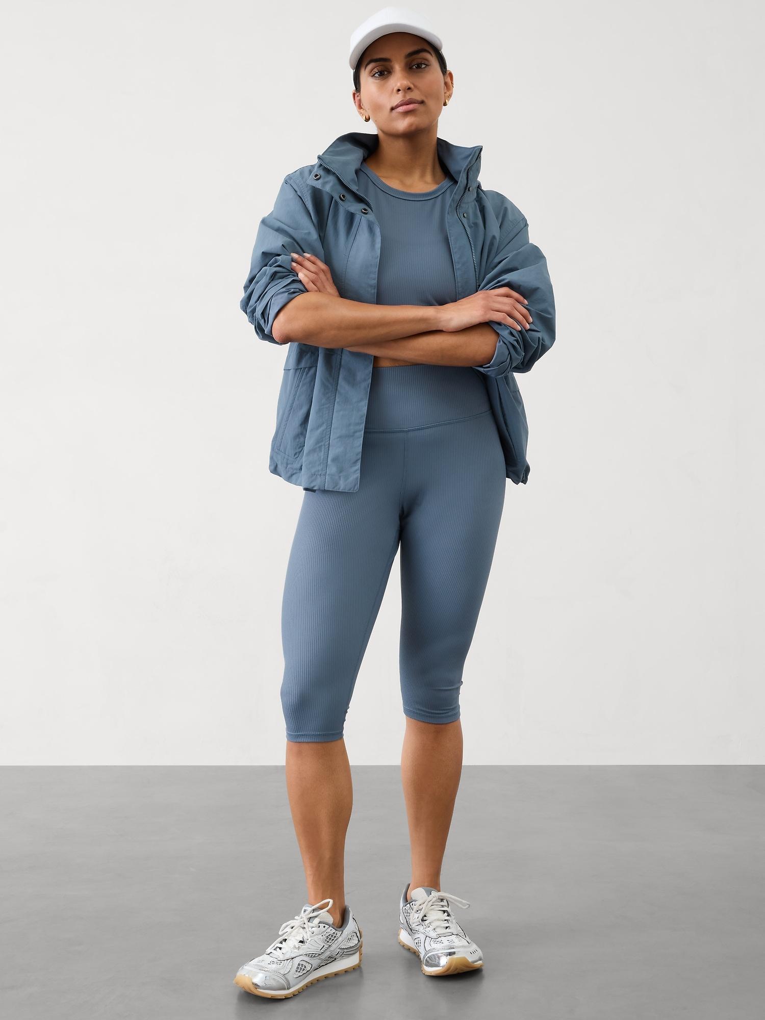 Transcend High Rise Rib Crop Legging Product Image