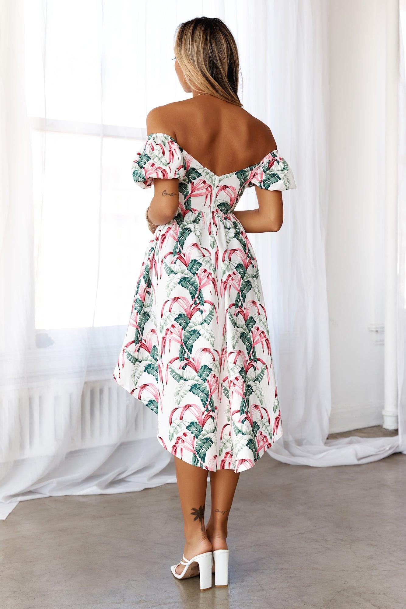 HELLO MOLLY Sweet As Sugar Midi Dress Product Image