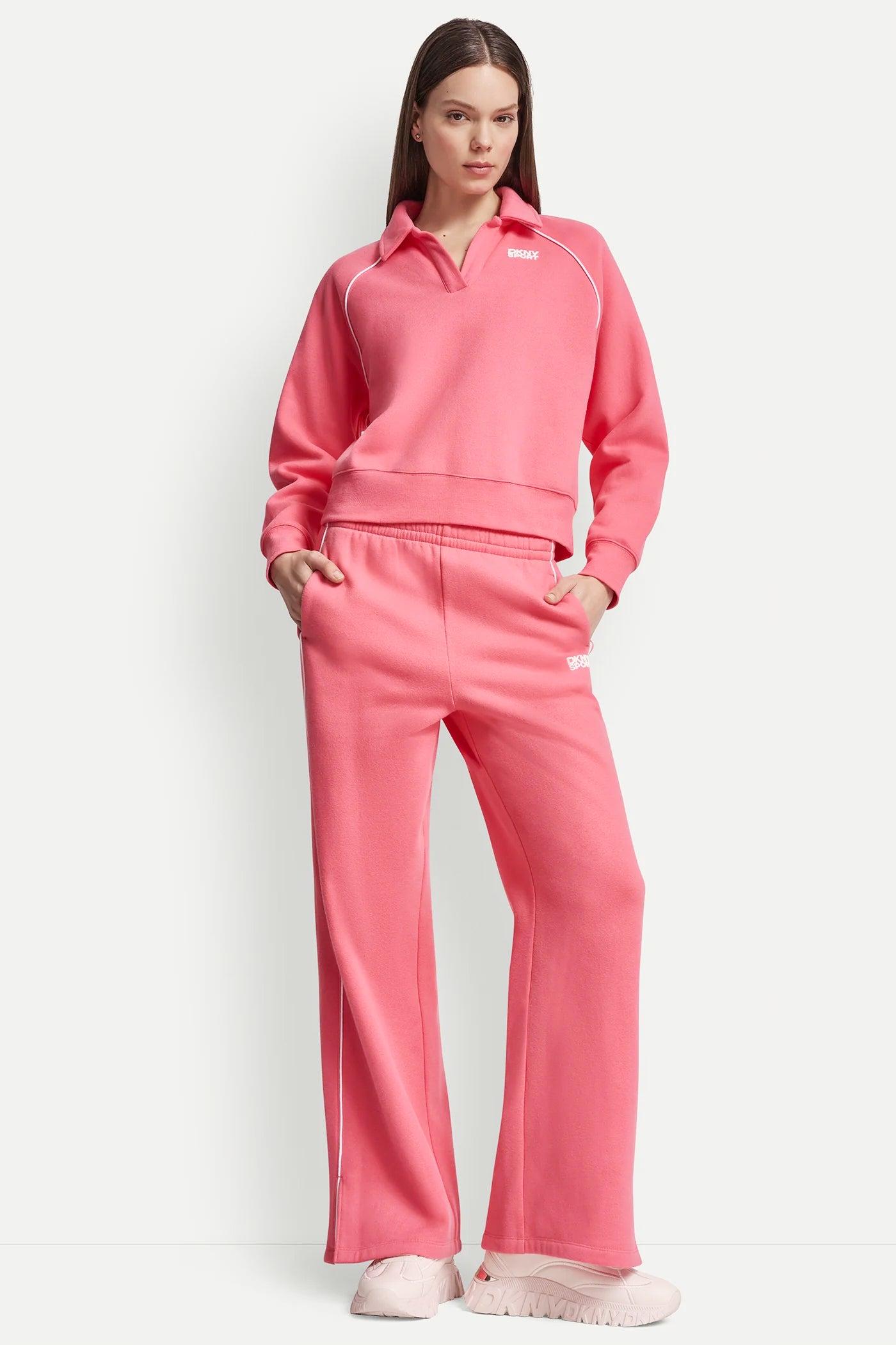 PIPED LOGO POLO SWEATSHIRT Product Image