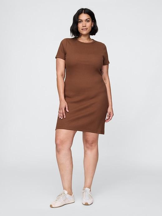 Rib Mini T-Shirt Dress Product Image