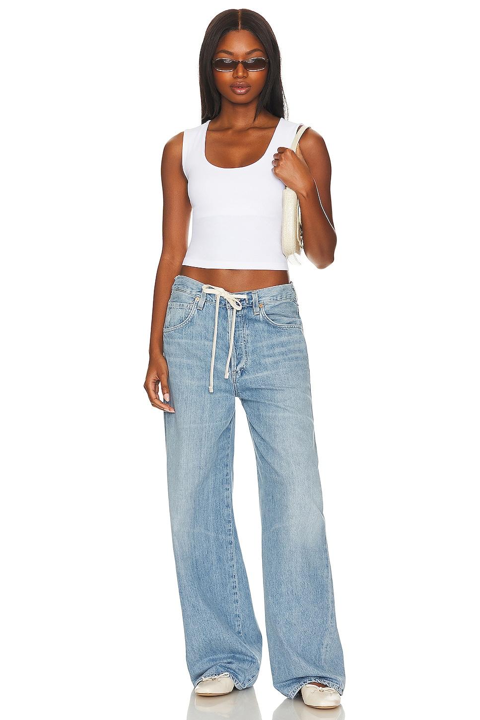 x Intimately FP Clean Lines Muscle Cami In White Free People Product Image