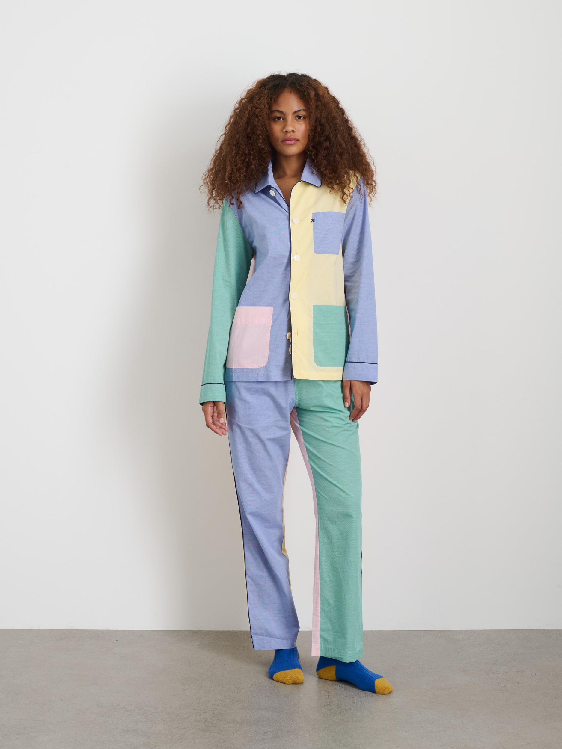 P'Jimmies Sleep Pant in Colorblock Product Image