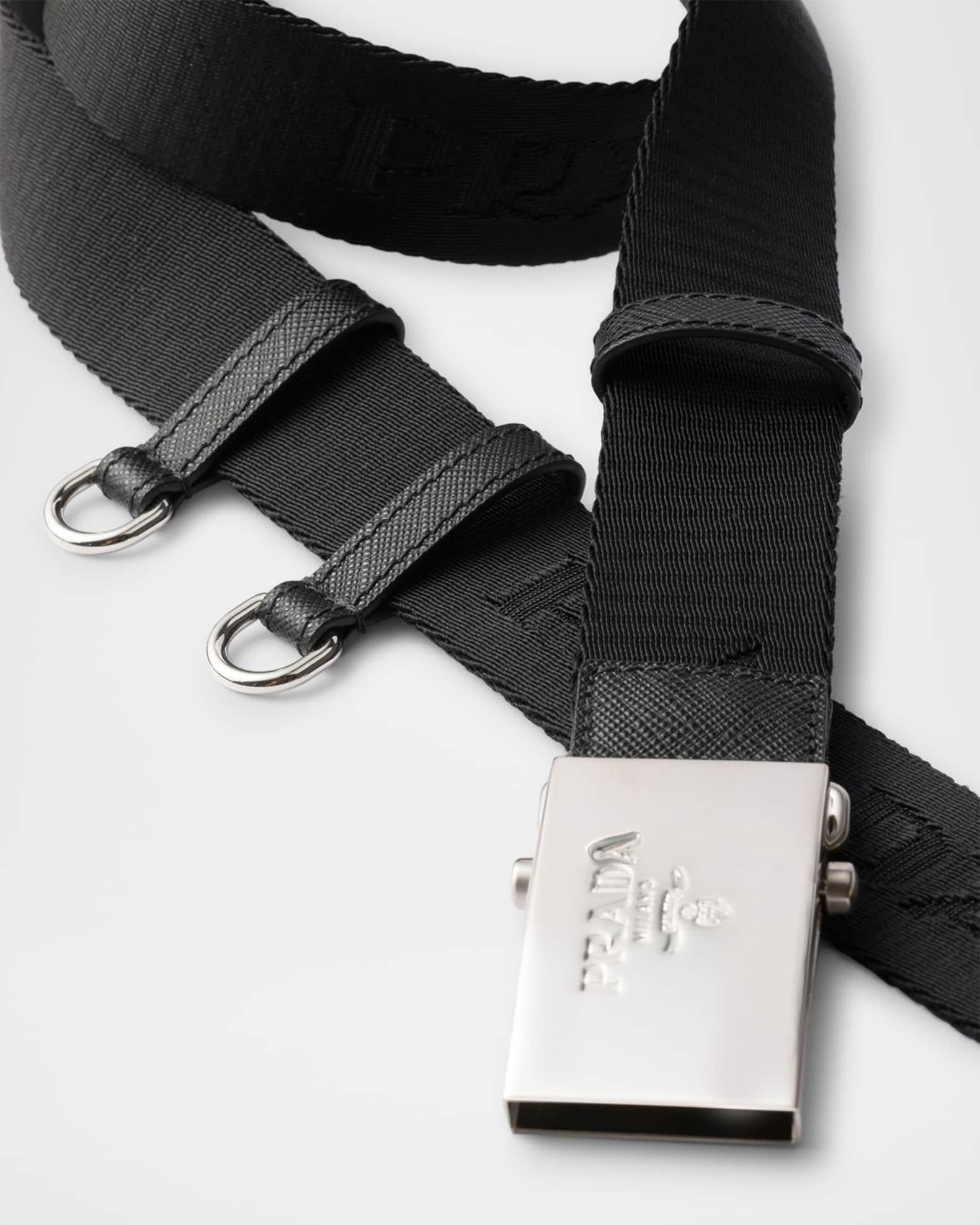 Men's Logo Cotton Tape Belt Product Image