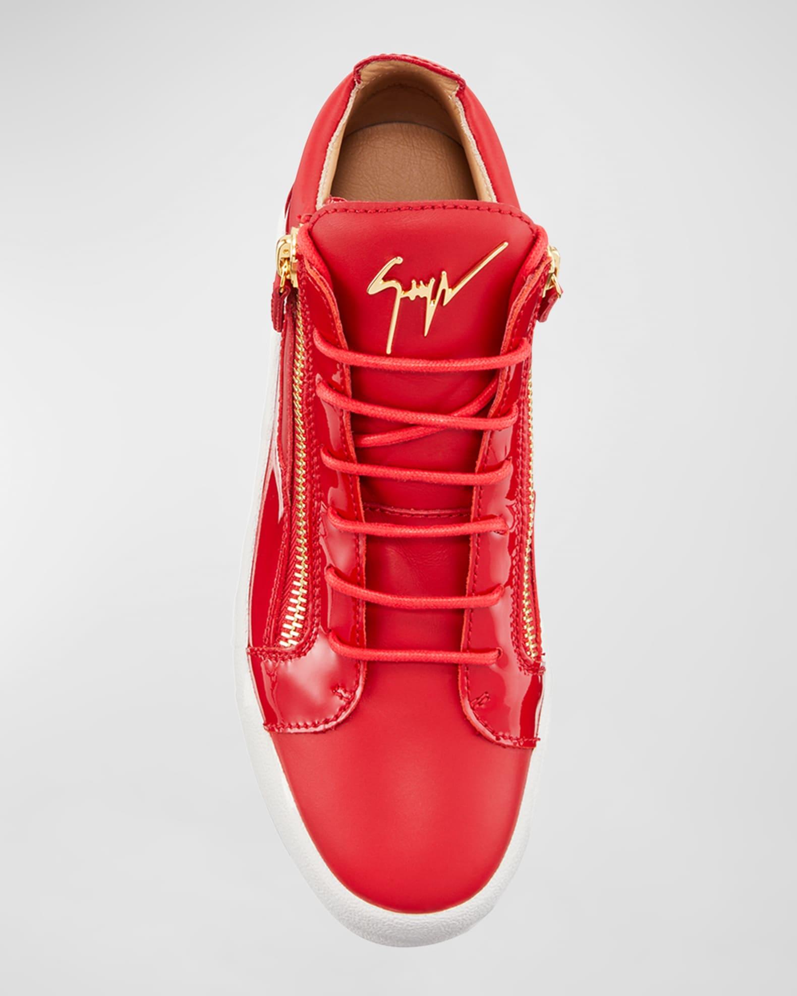 Men's Kriss Leather Mid-Top Sneakers Product Image