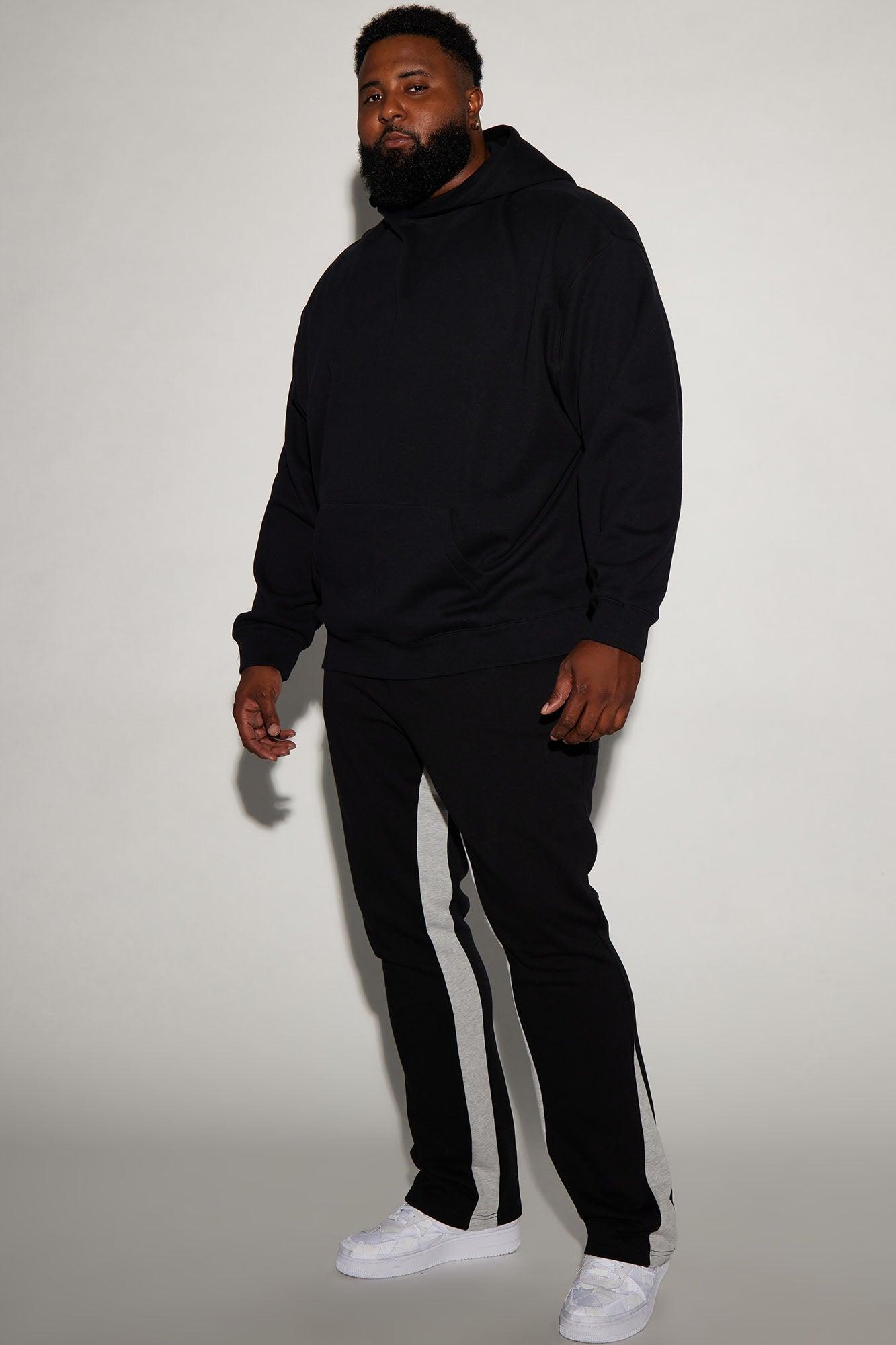 Tyson Flared Sweatpants - Black Product Image