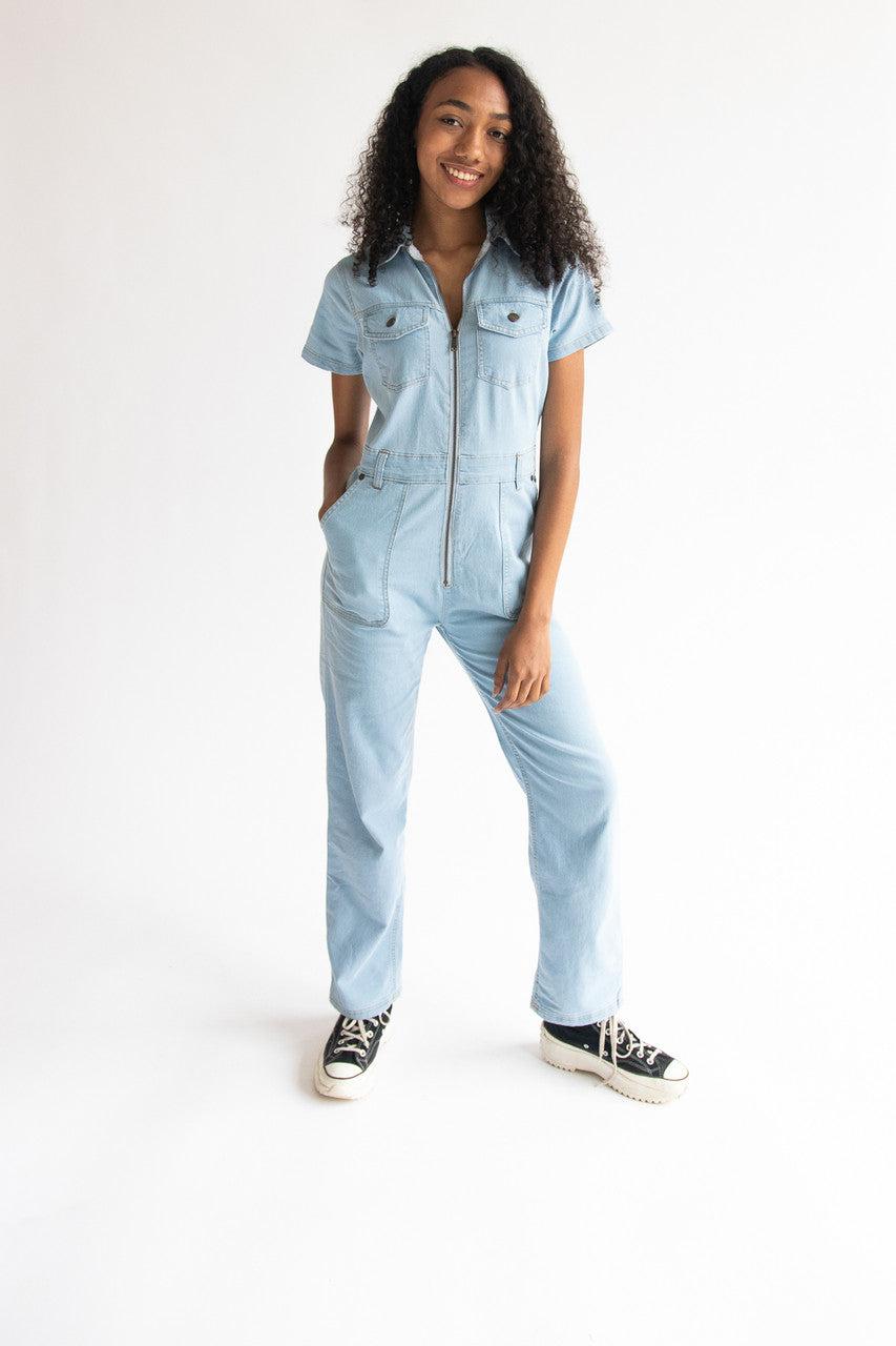 Denim Boiler Suit Product Image
