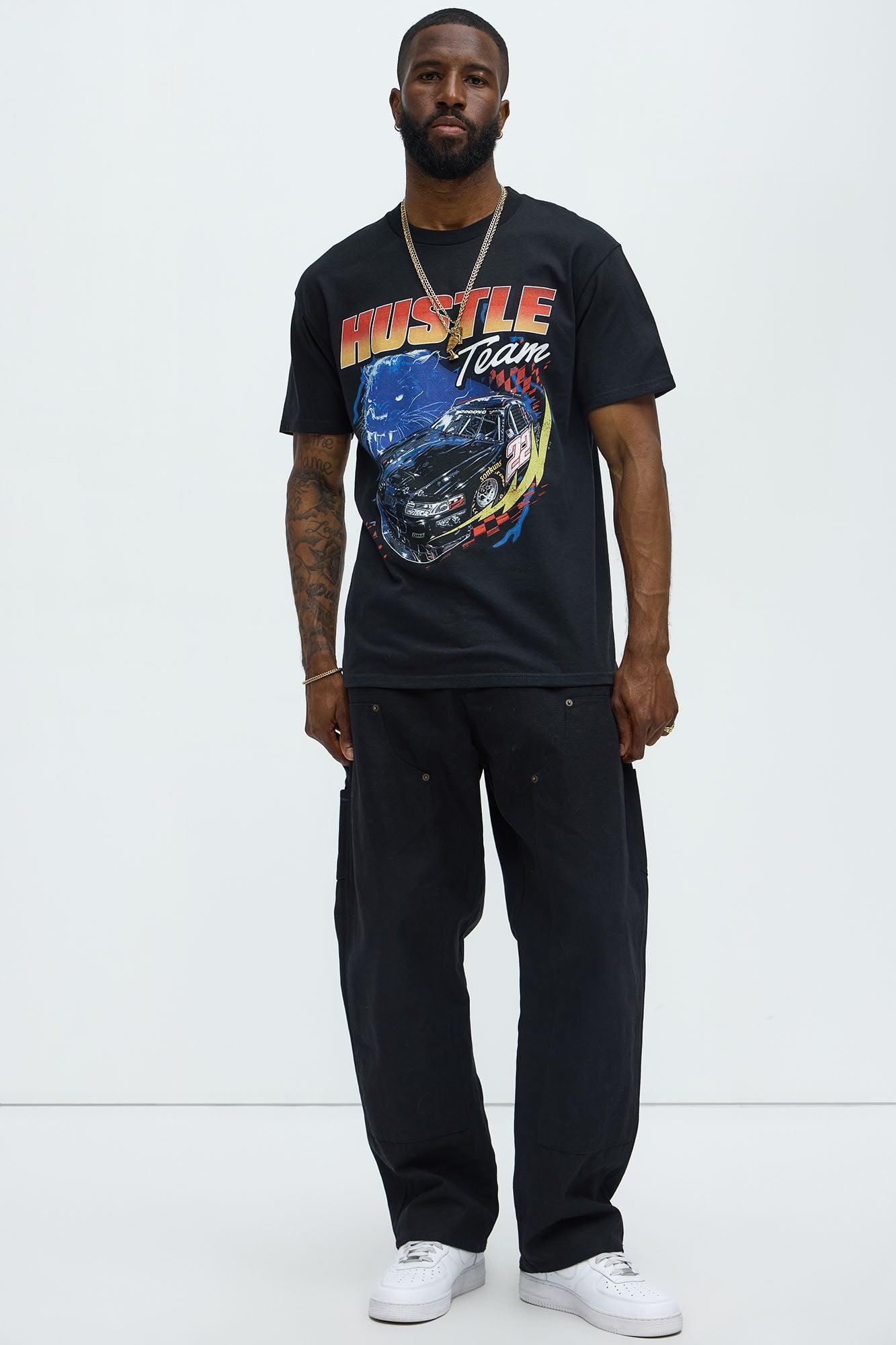 Team Hustle Short Sleeve Tee - Black Product Image
