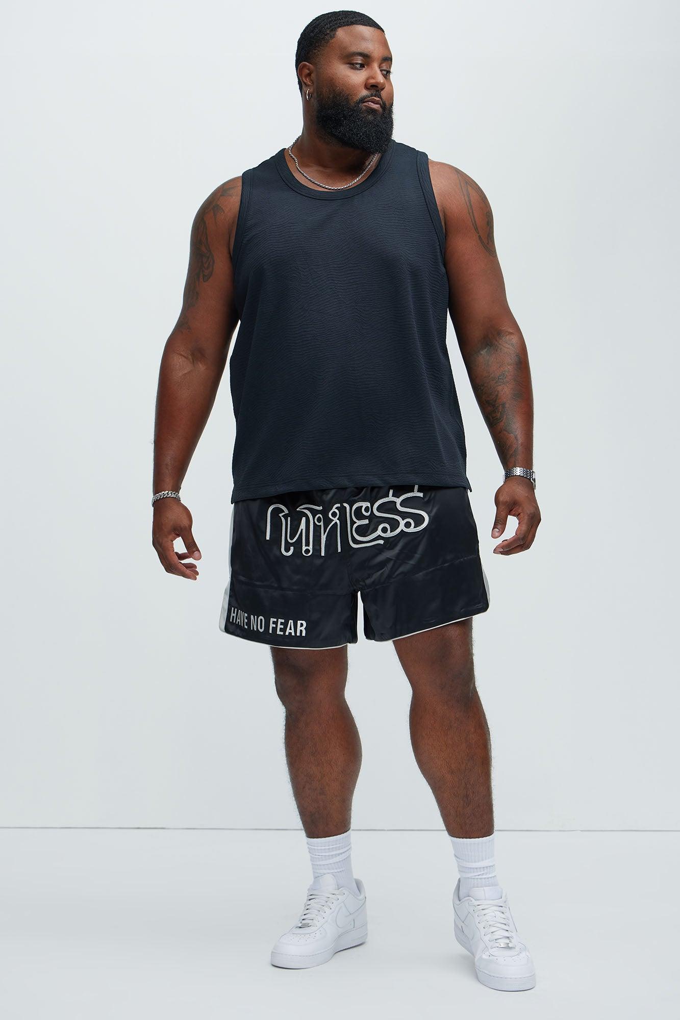 Mika Textured Tank - Black Product Image