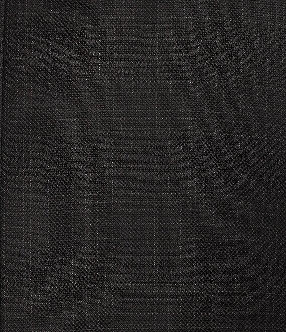 Hart Schaffner Marx Chicago Classic Fit Flat Front Fancy Pattern Wool 2-Piece Suit Product Image