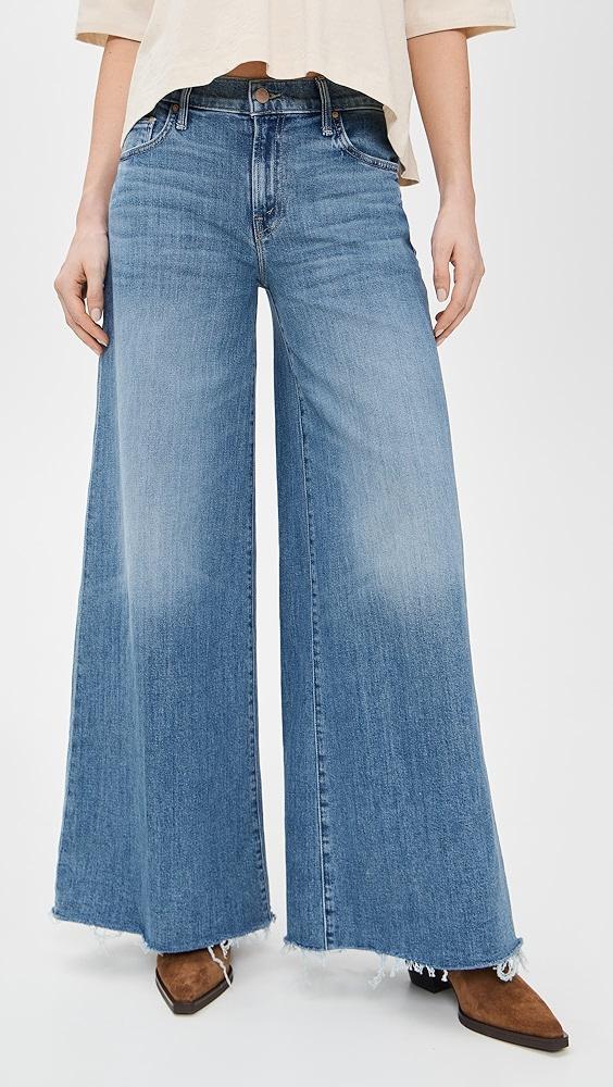 MOTHER The Swisher Sneak Fray Jeans | Shopbop Product Image