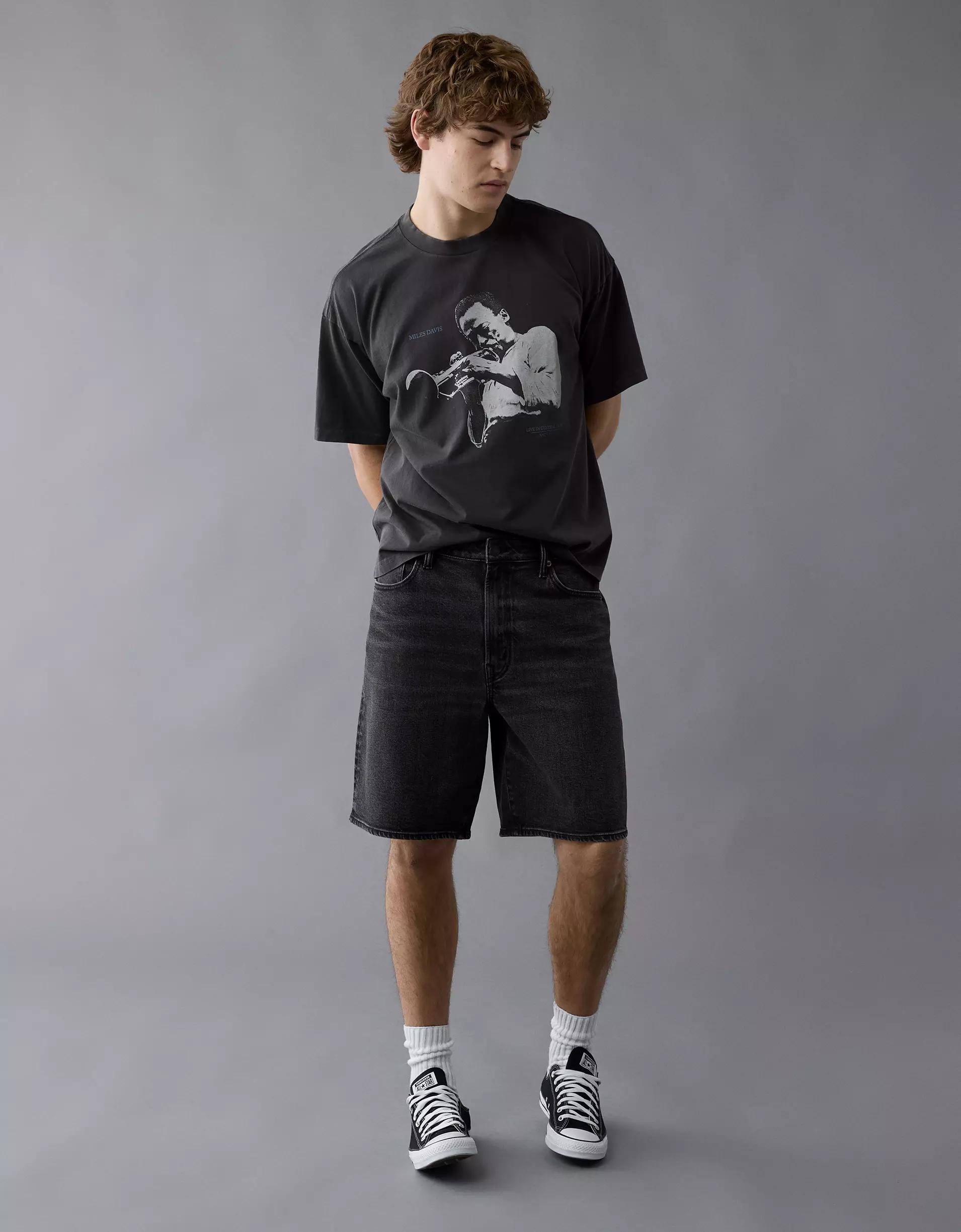 AE Boxy John Coltrane Graphic T-Shirt Product Image