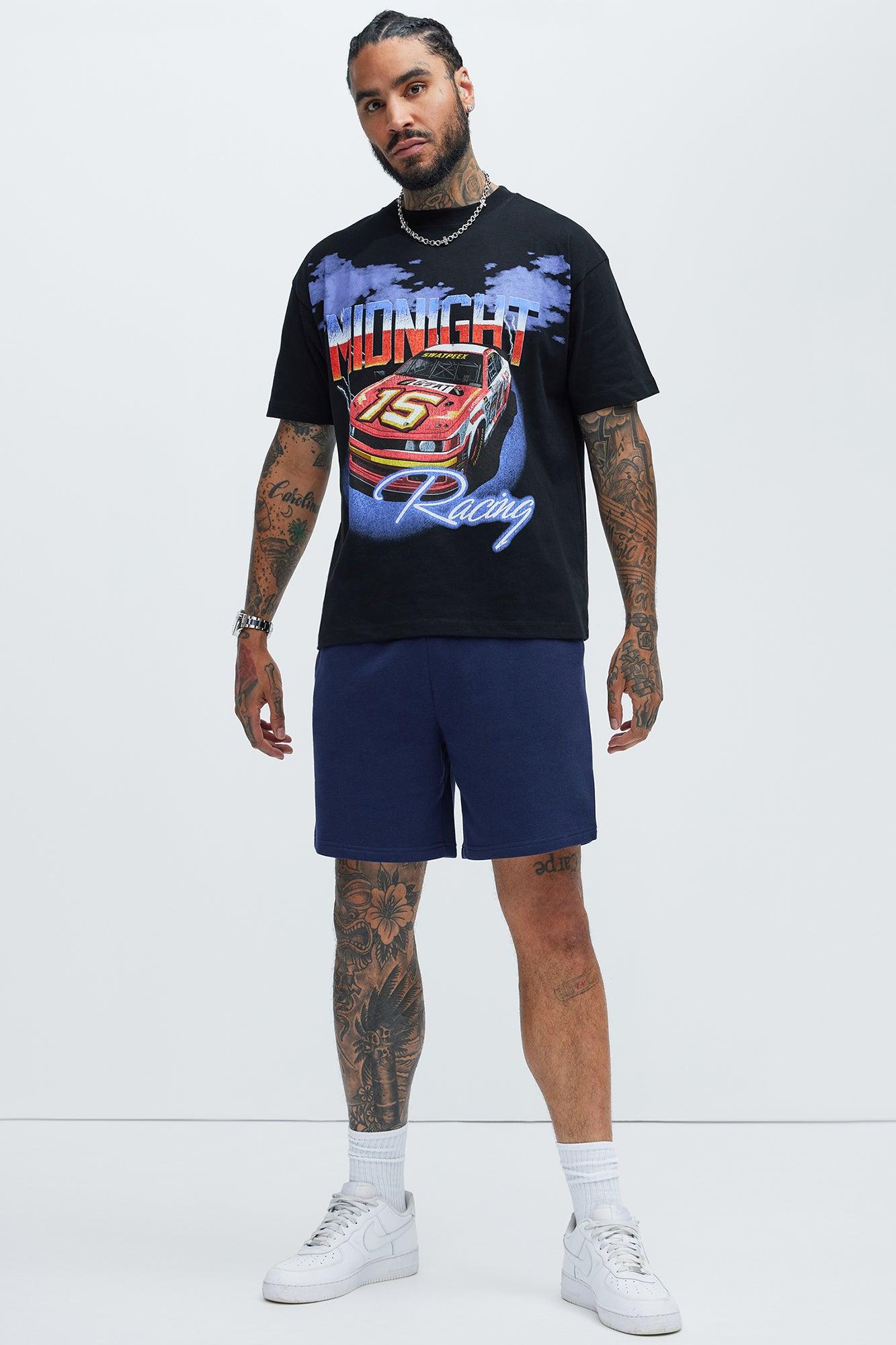 Tyson Sweatshort - Navy Product Image