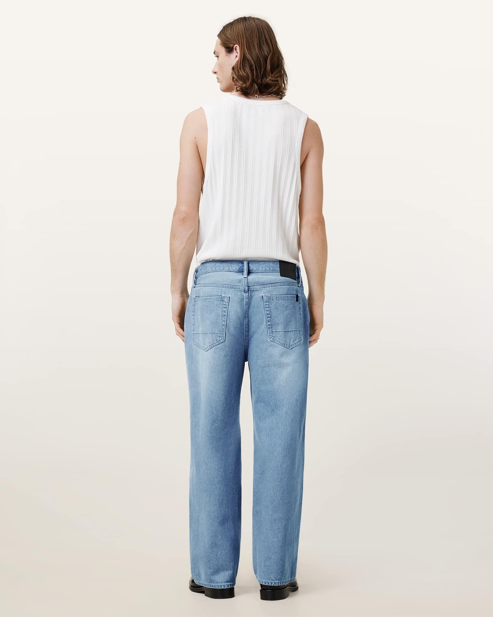 Lenny Loose Fit Wide Leg Denim Jeans Product Image