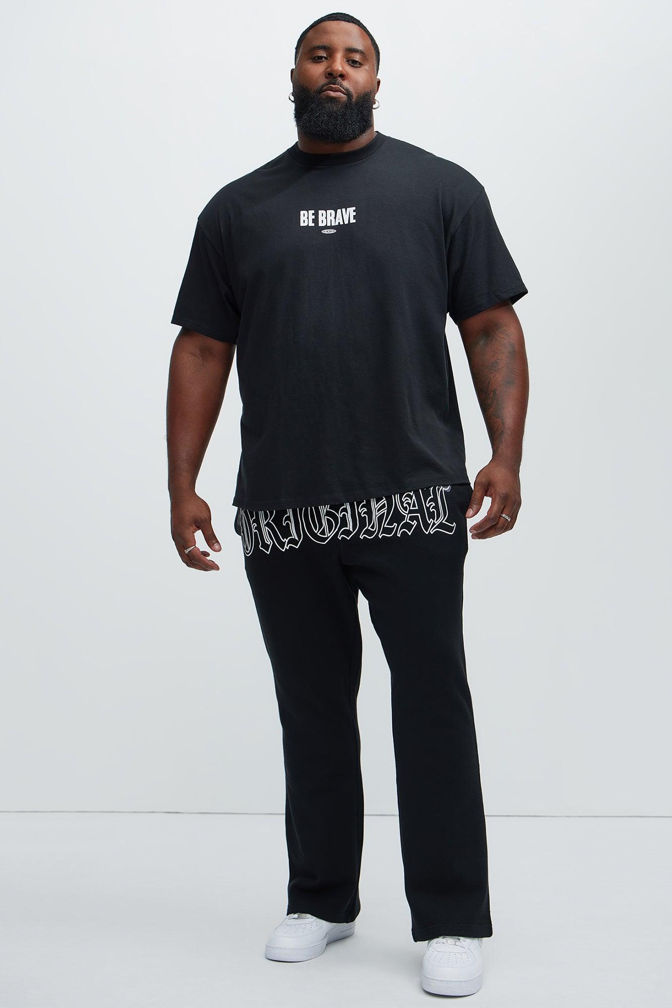 Tyson Originals Skinny Flare Sweatpant - Black Product Image