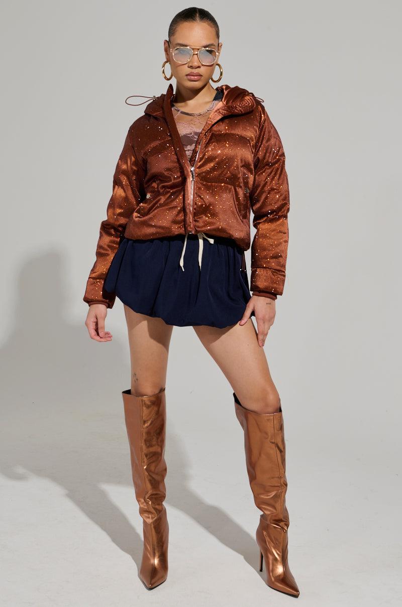 TALK IT OUT MINI SKIRT Product Image