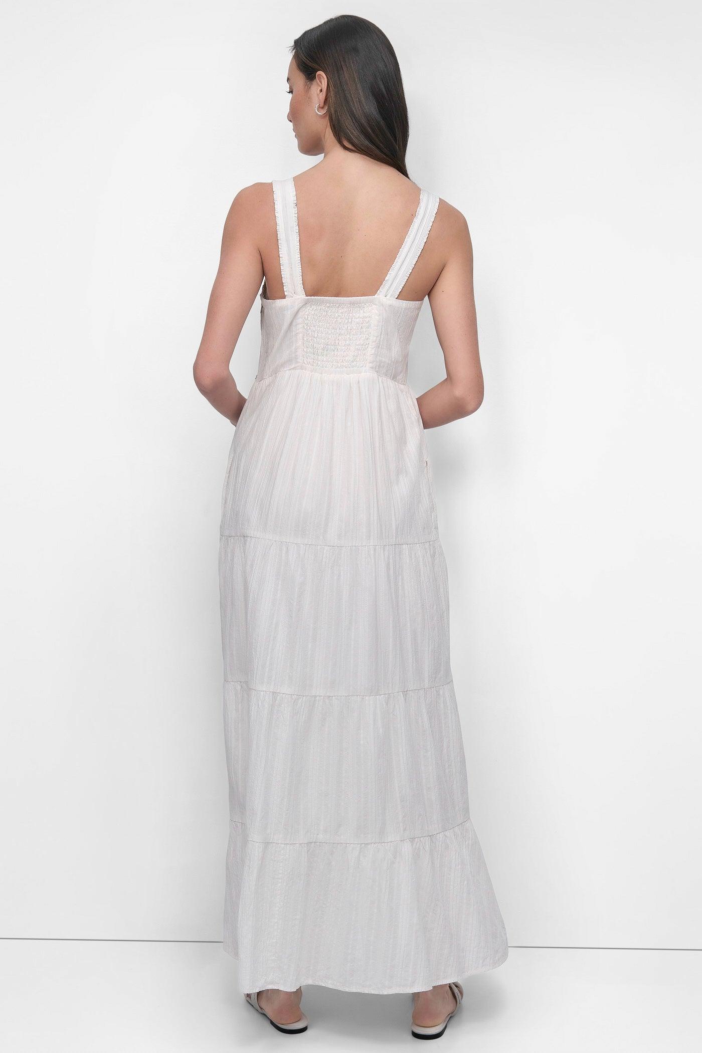 TIERED MAXI SWING DRESS Product Image