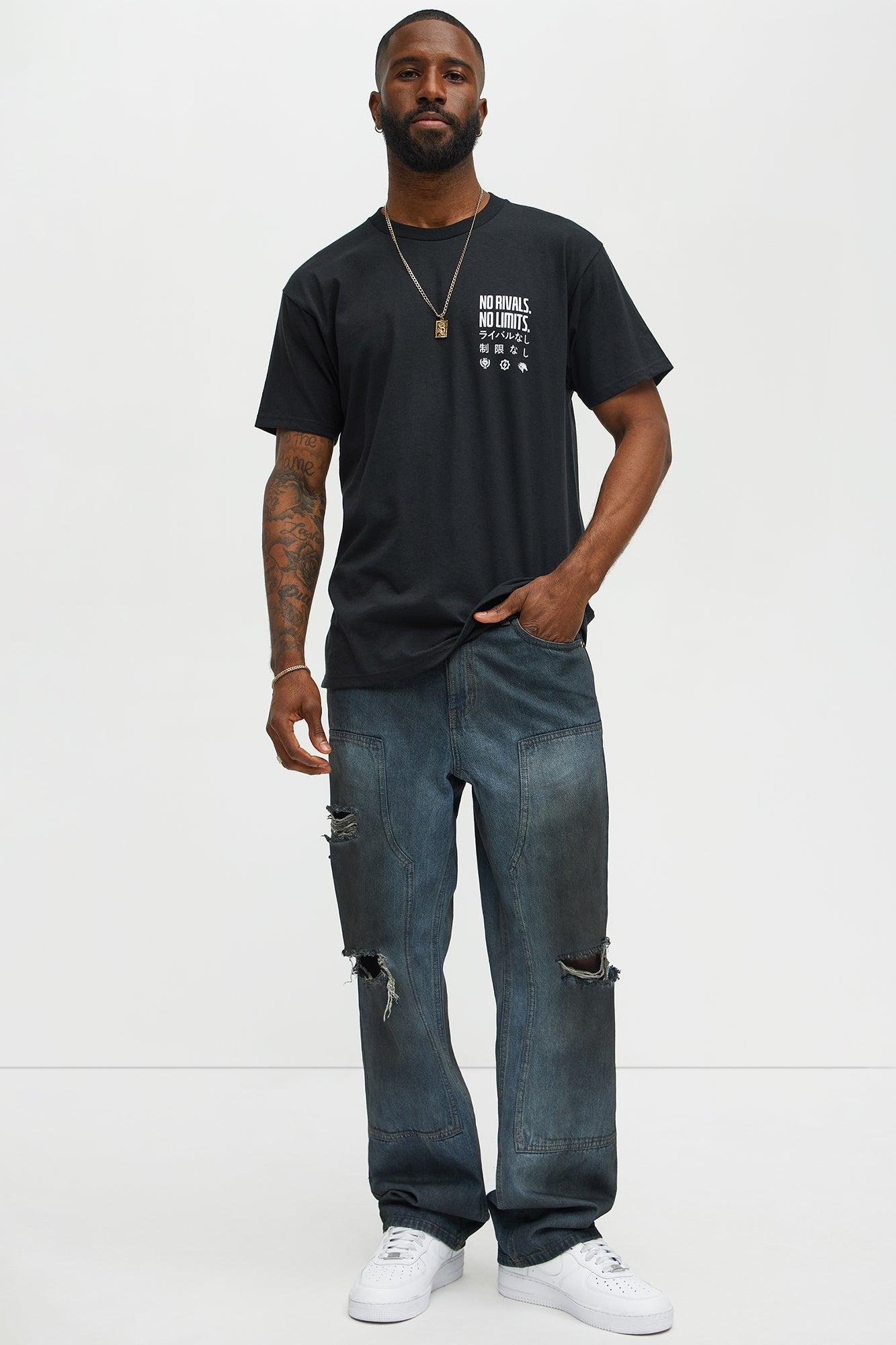 No Rivals No Limits Short Sleeve Tee - Black Male Product Image