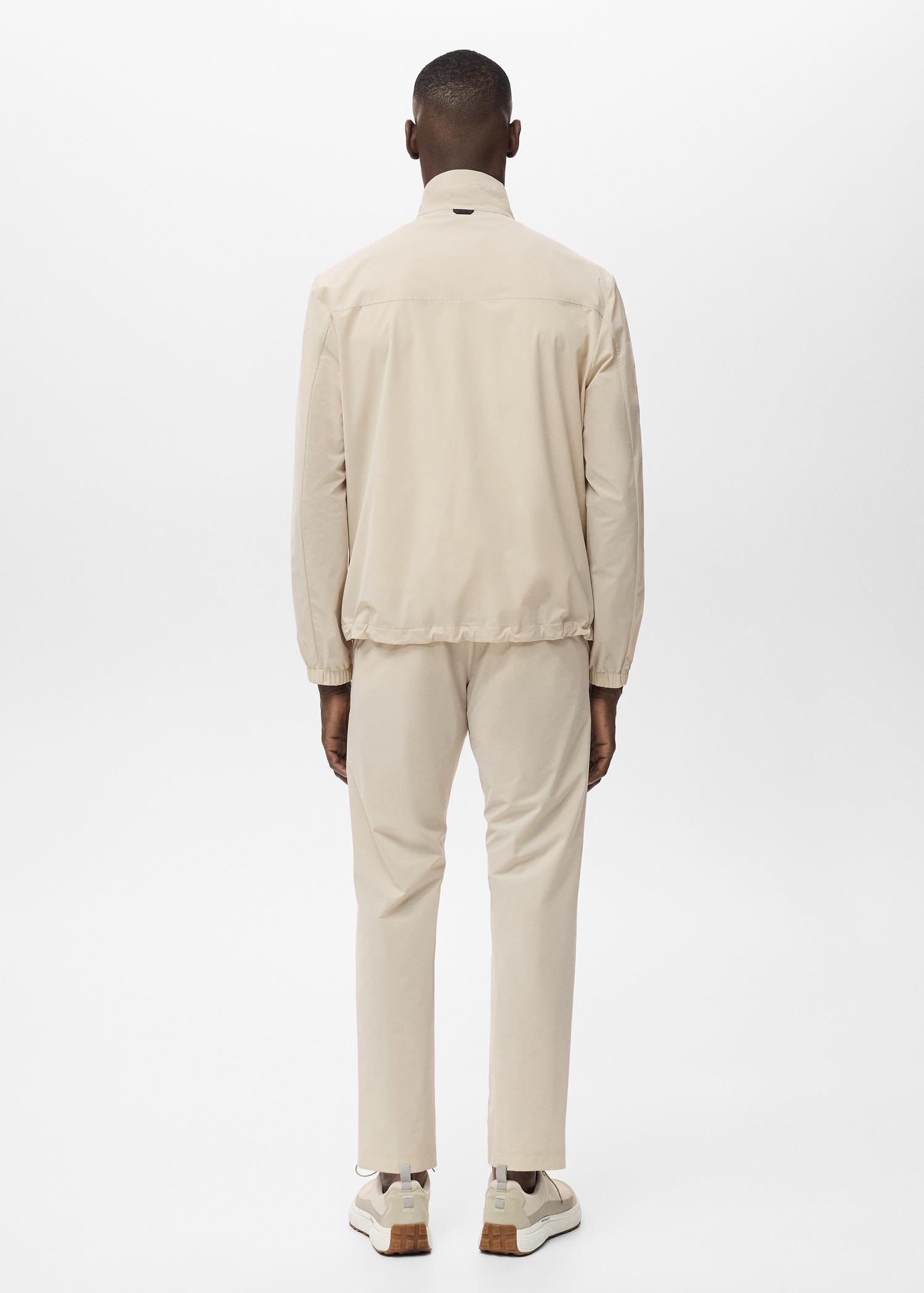 Water-repellent COOLMAX® jacket - Men | MANGO USA Product Image