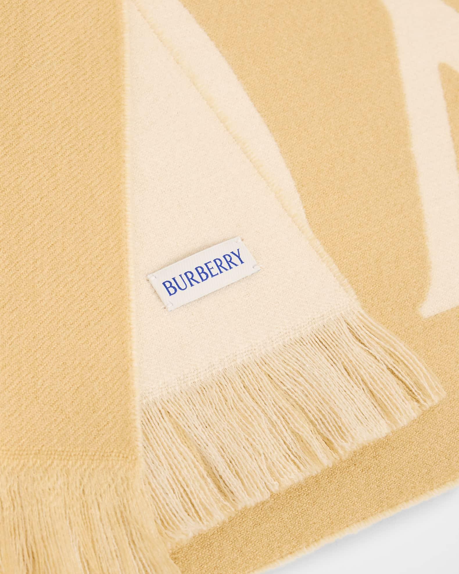 Mens Logo Wool Scarf Product Image