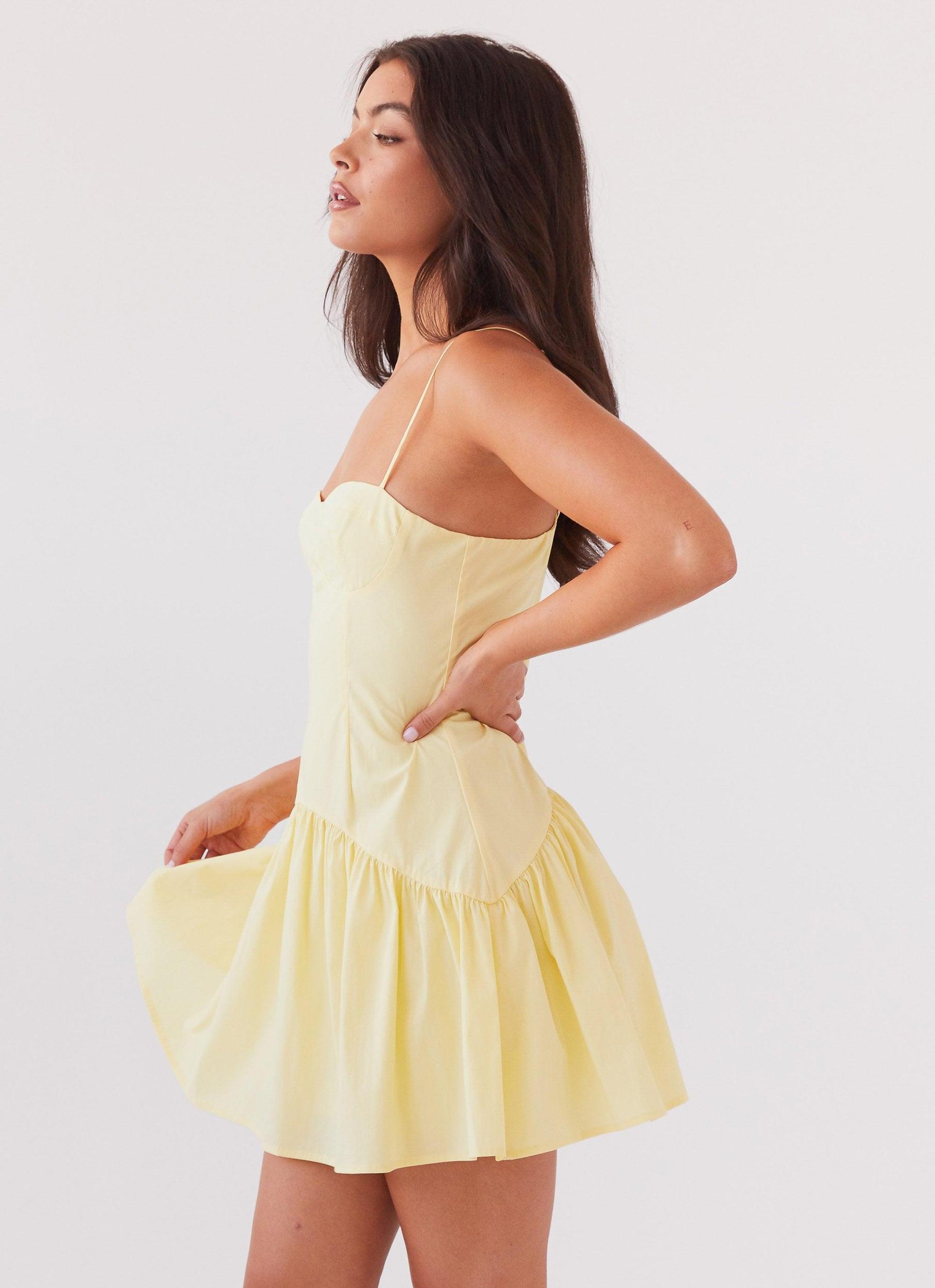 Endless Summer Mini Dress - Canary Product Image
