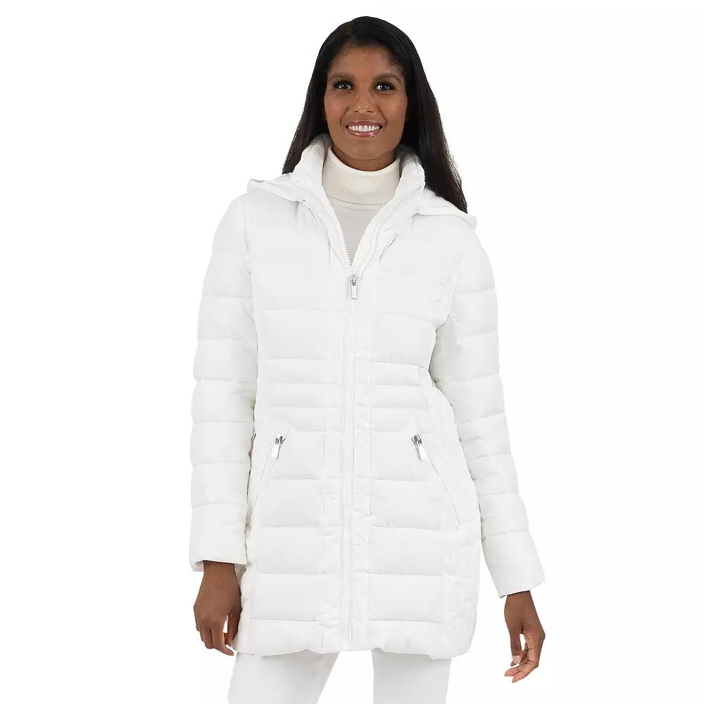 Women's Fleet Street Detachable Hooded Puffer Coat,  Product Image