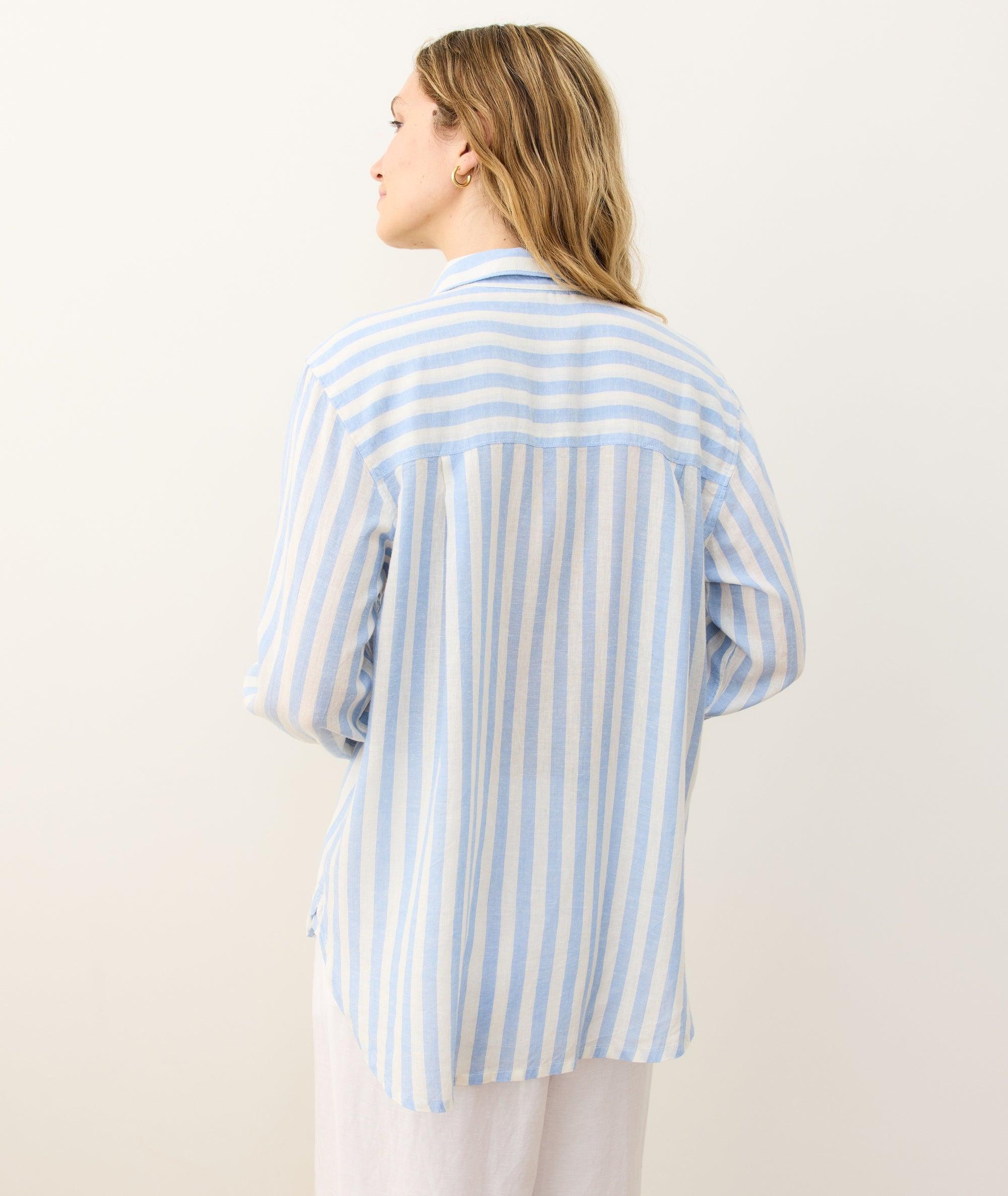 Jane Relaxed Linen Shirt Product Image