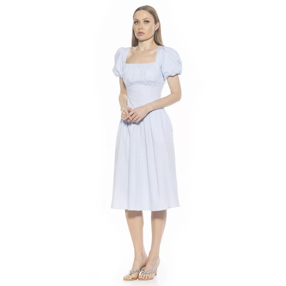 Women's ALEXIA ADMOR Jessi Dropped Waist Midi Dress,  Product Image