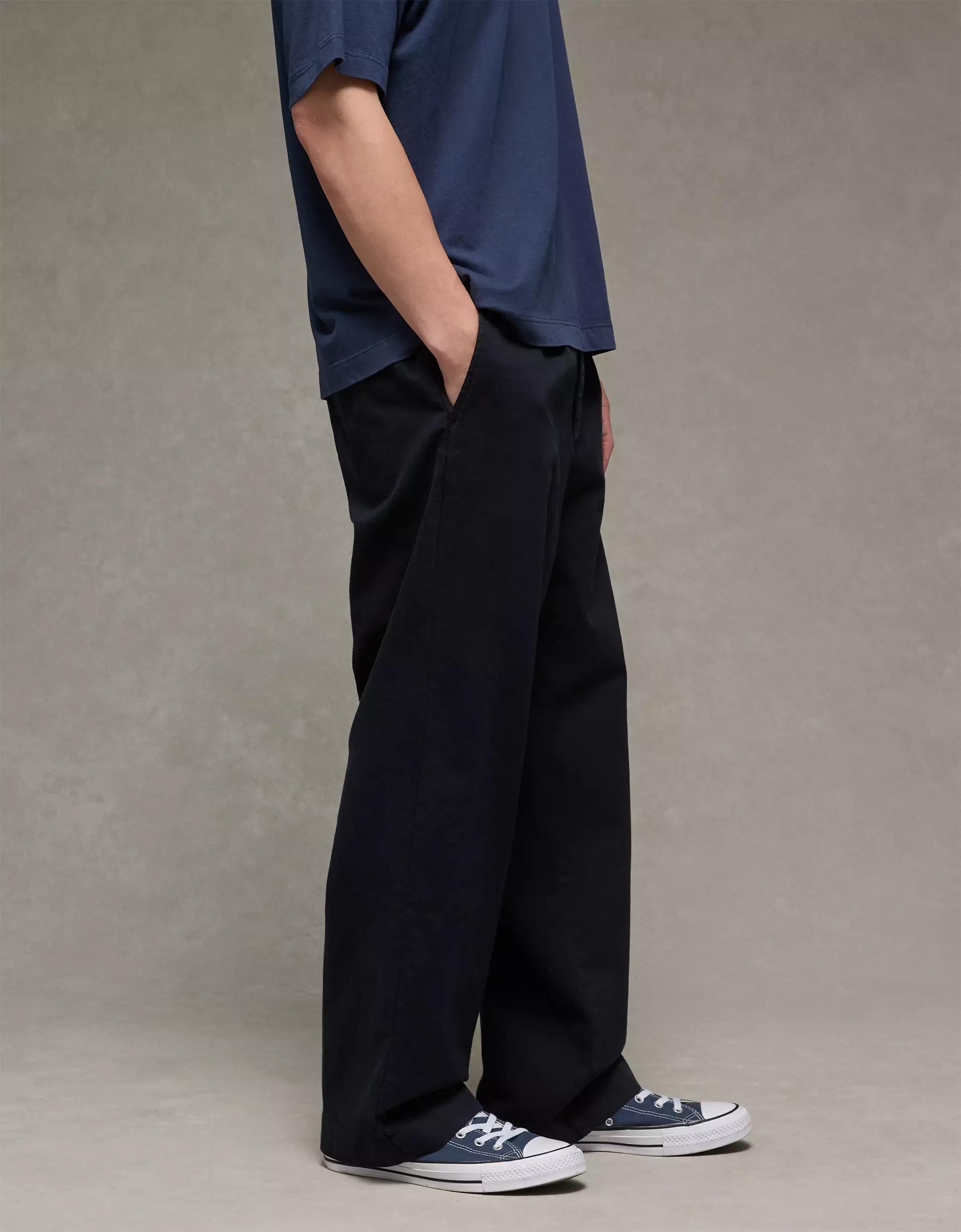 AE Flex Loose Cropped Trouser Pant Product Image