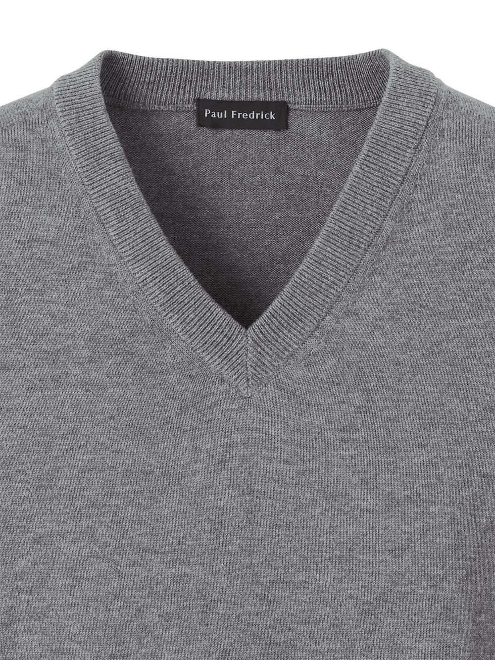 Supima Cotton Vest - Medium Grey Product Image