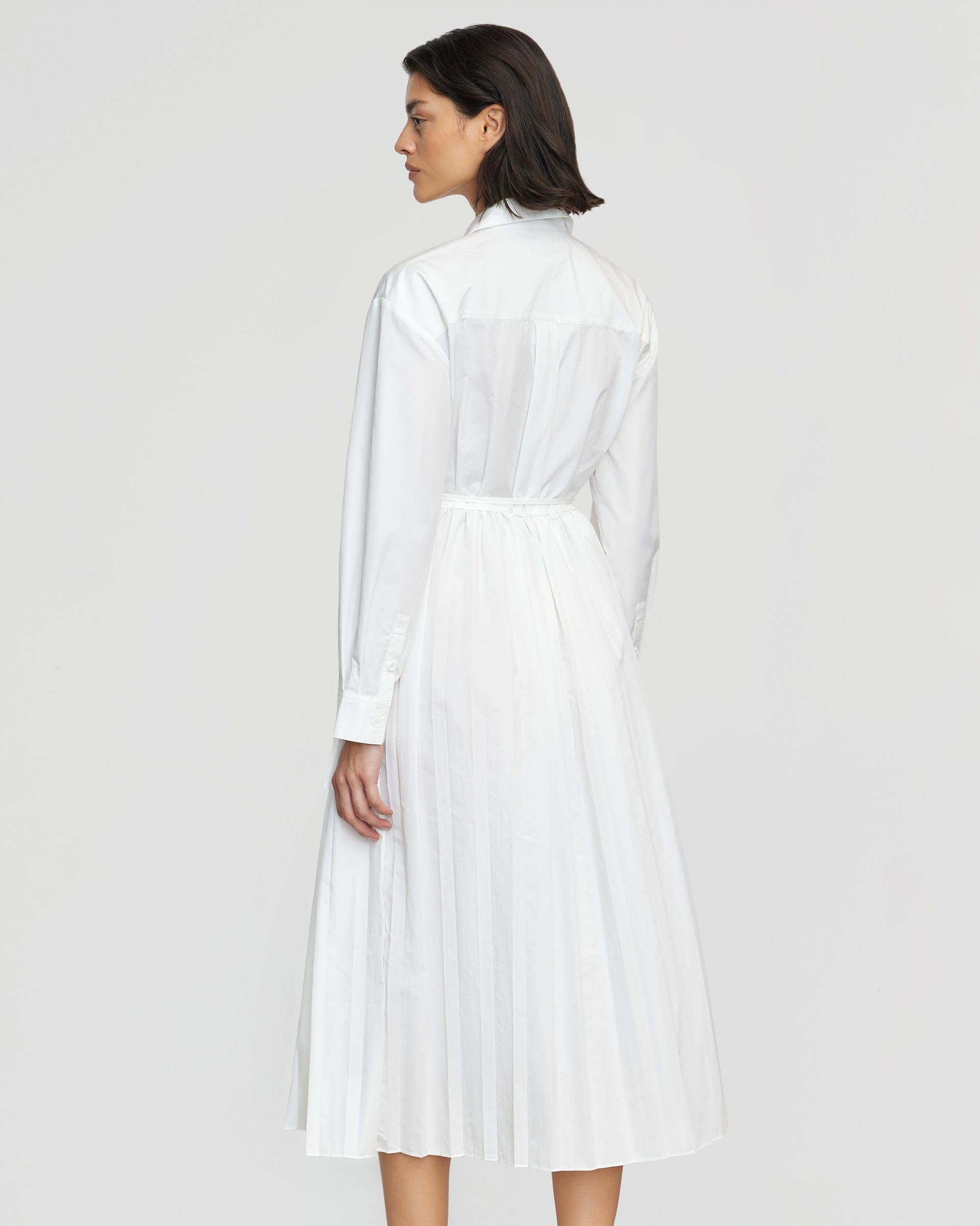 Lys Pleated-Skirt Wrap Dress Product Image