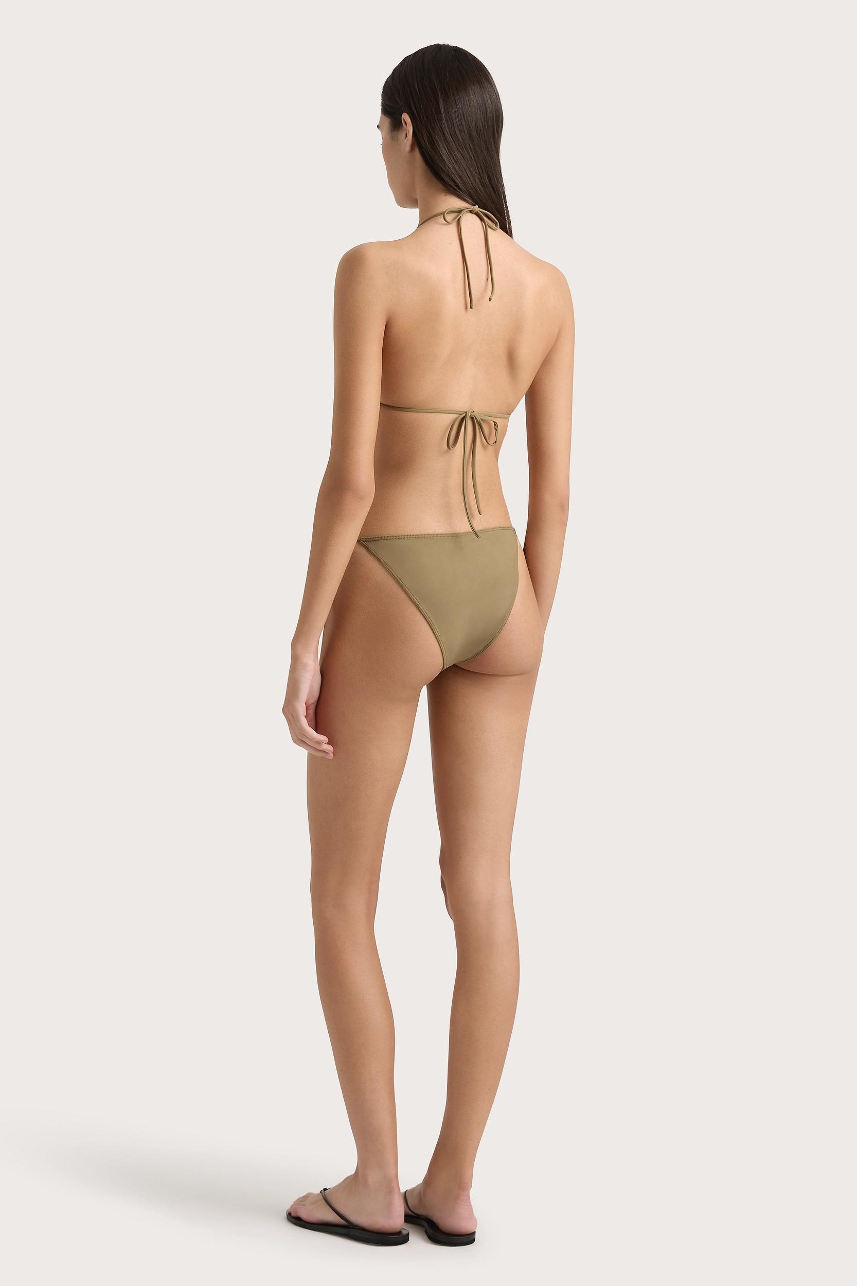 Sete Bikini Top Khaki - Final Sale Product Image