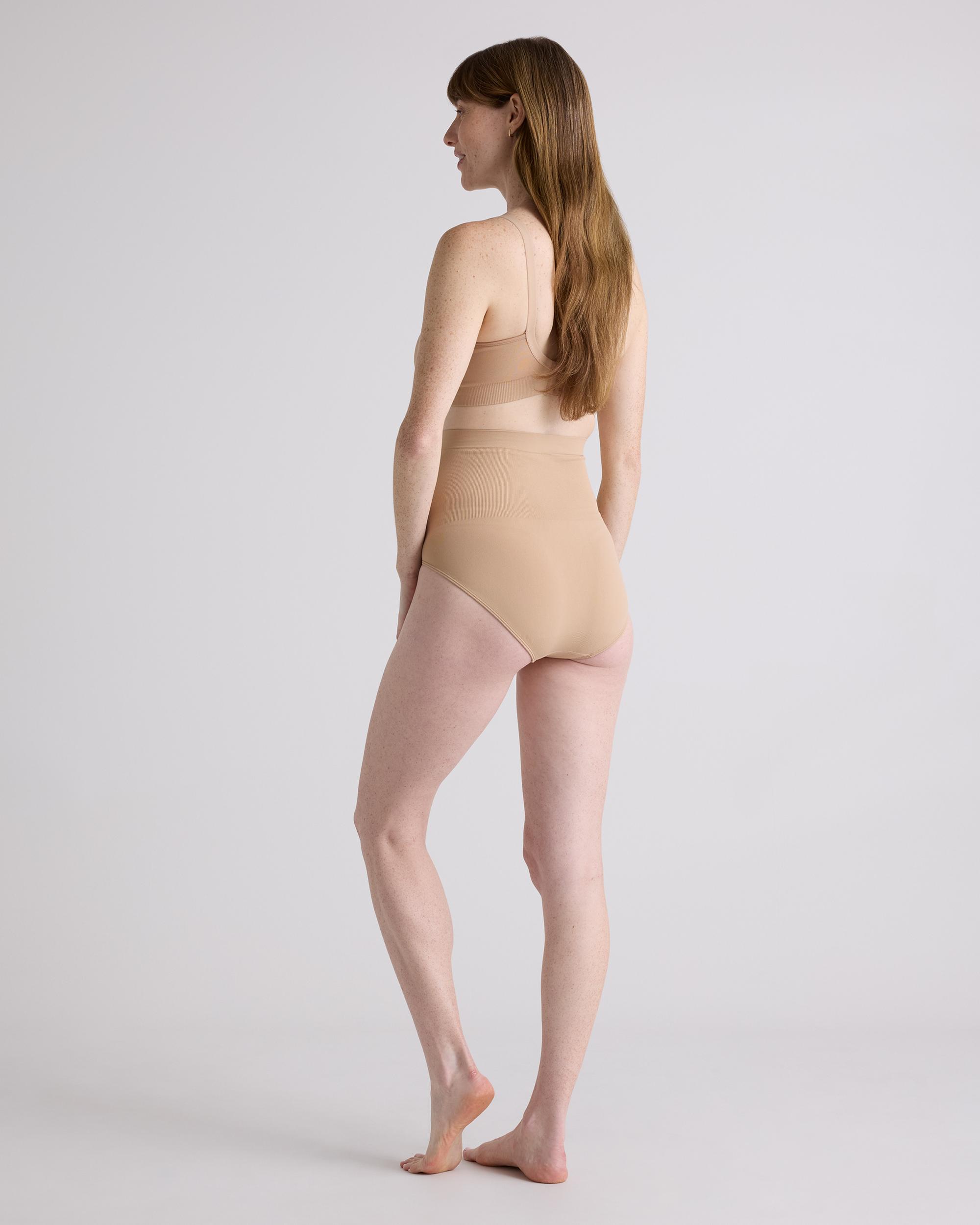 Quince | Women's Seamless Over The Belly Support Brief Cotton Product Image