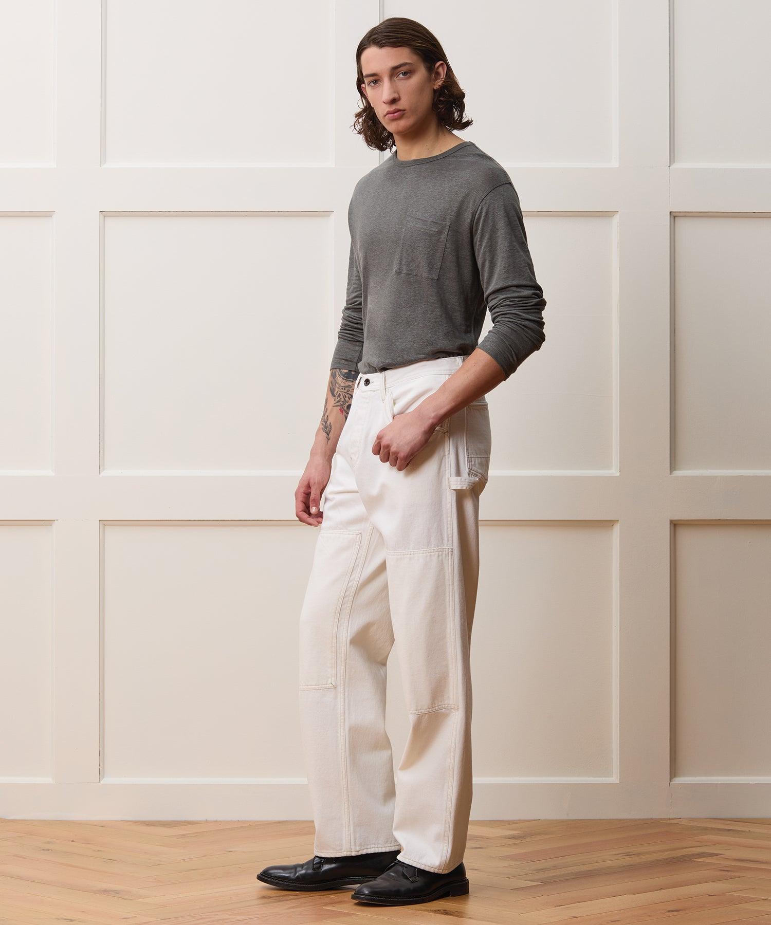 Linen Jersey Pocket Tee Product Image