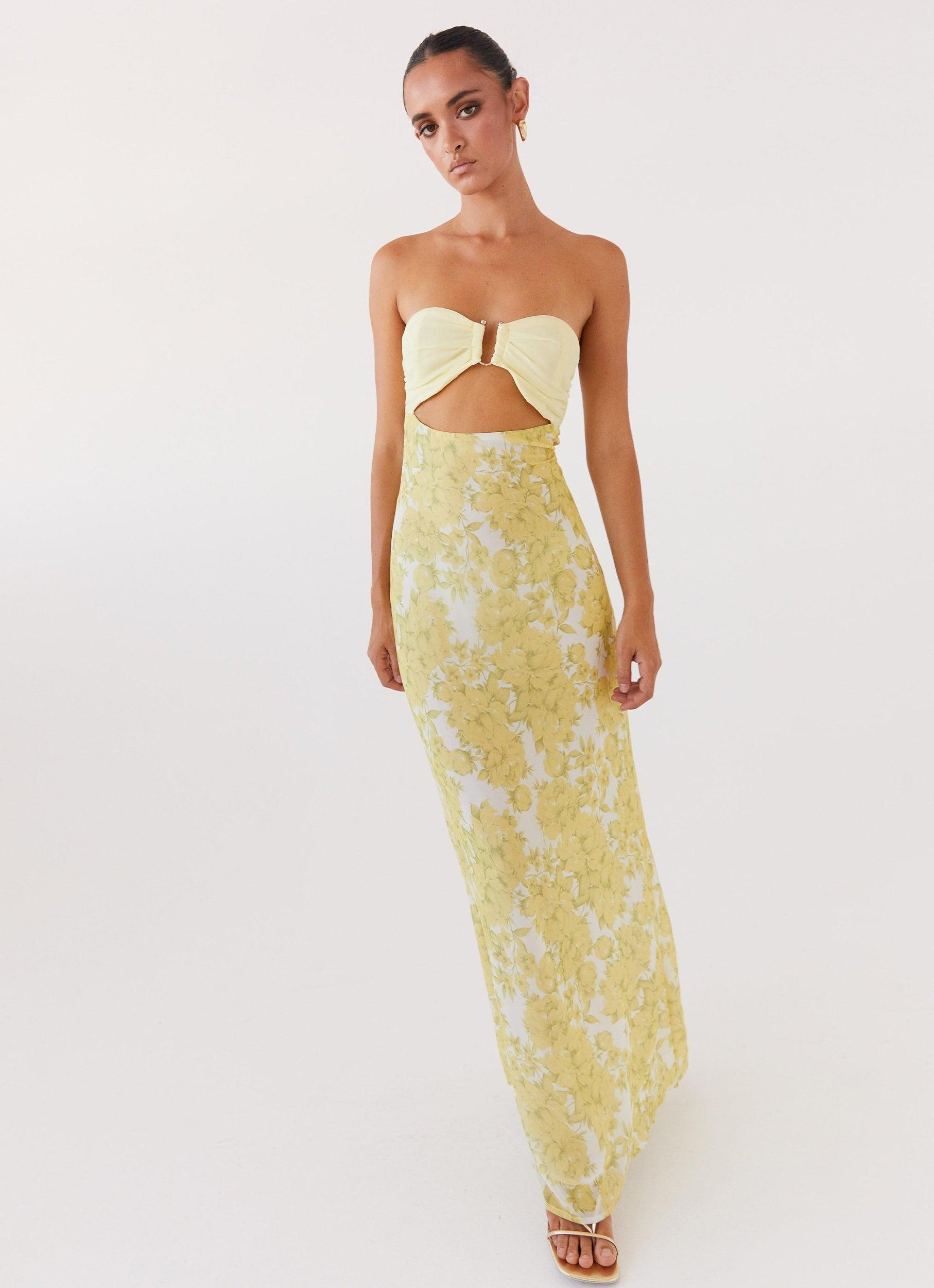 Tropicana Maxi Dress - Daffodil Product Image