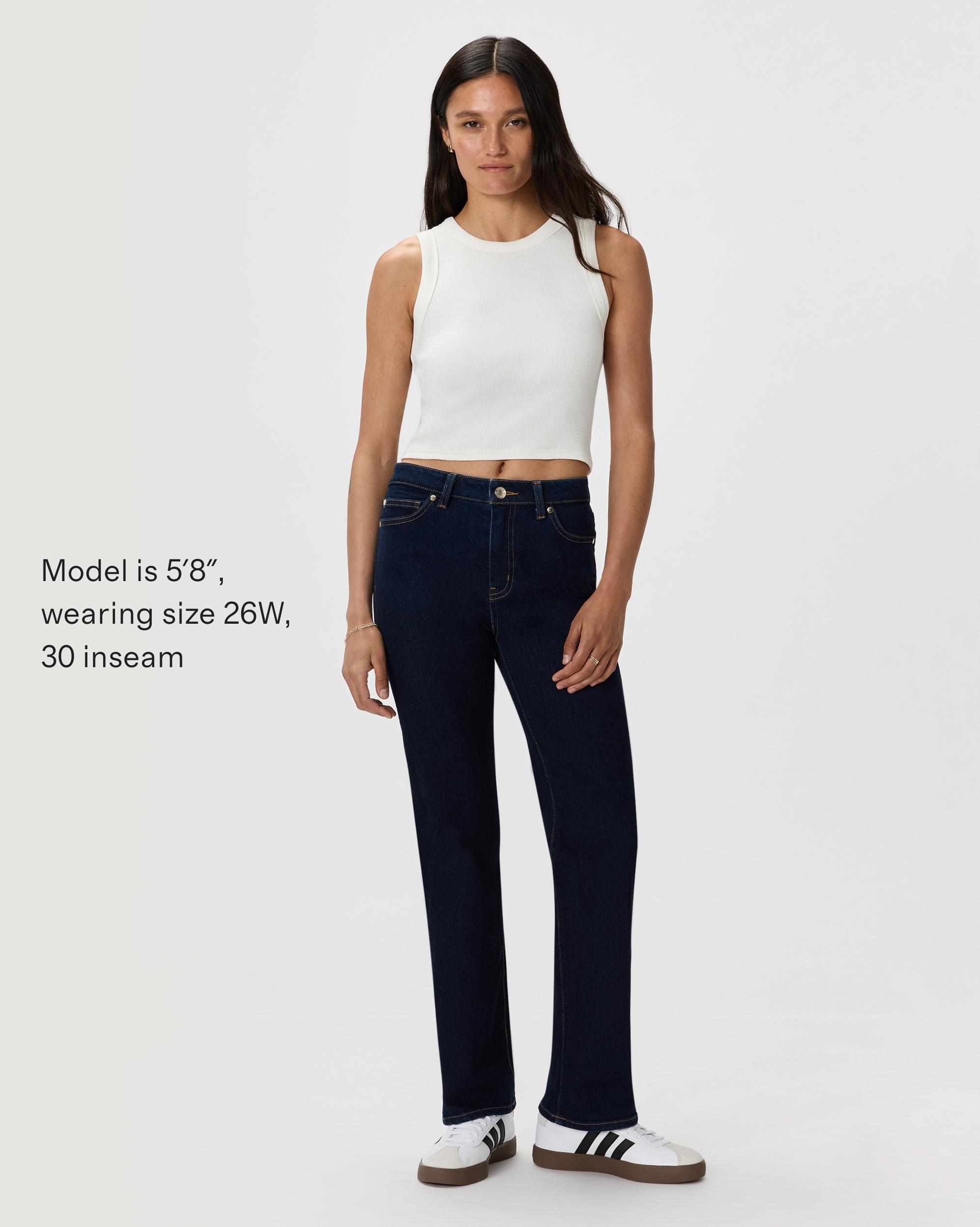 Quince | Women's Bella Stretch Straight Jeans Organic Cotton Product Image
