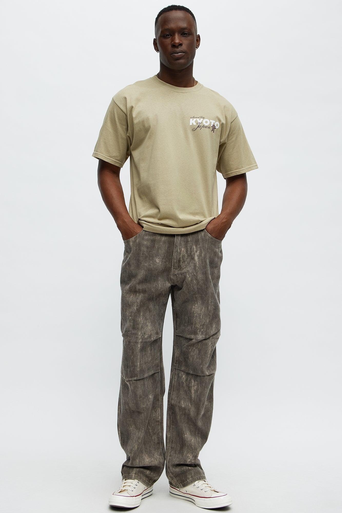 Five Am Straight Jeans - Brown Male Product Image