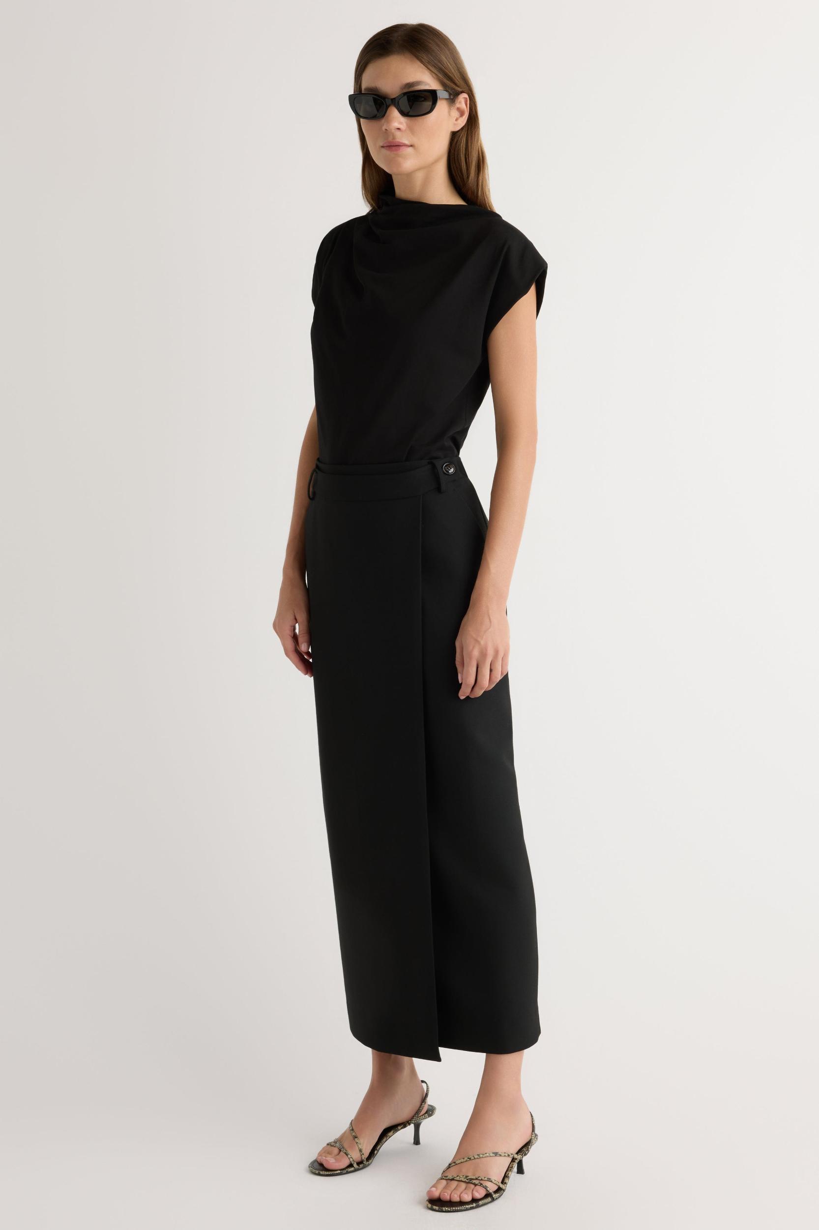 Kenny Asymmetric-Neck Tee Product Image