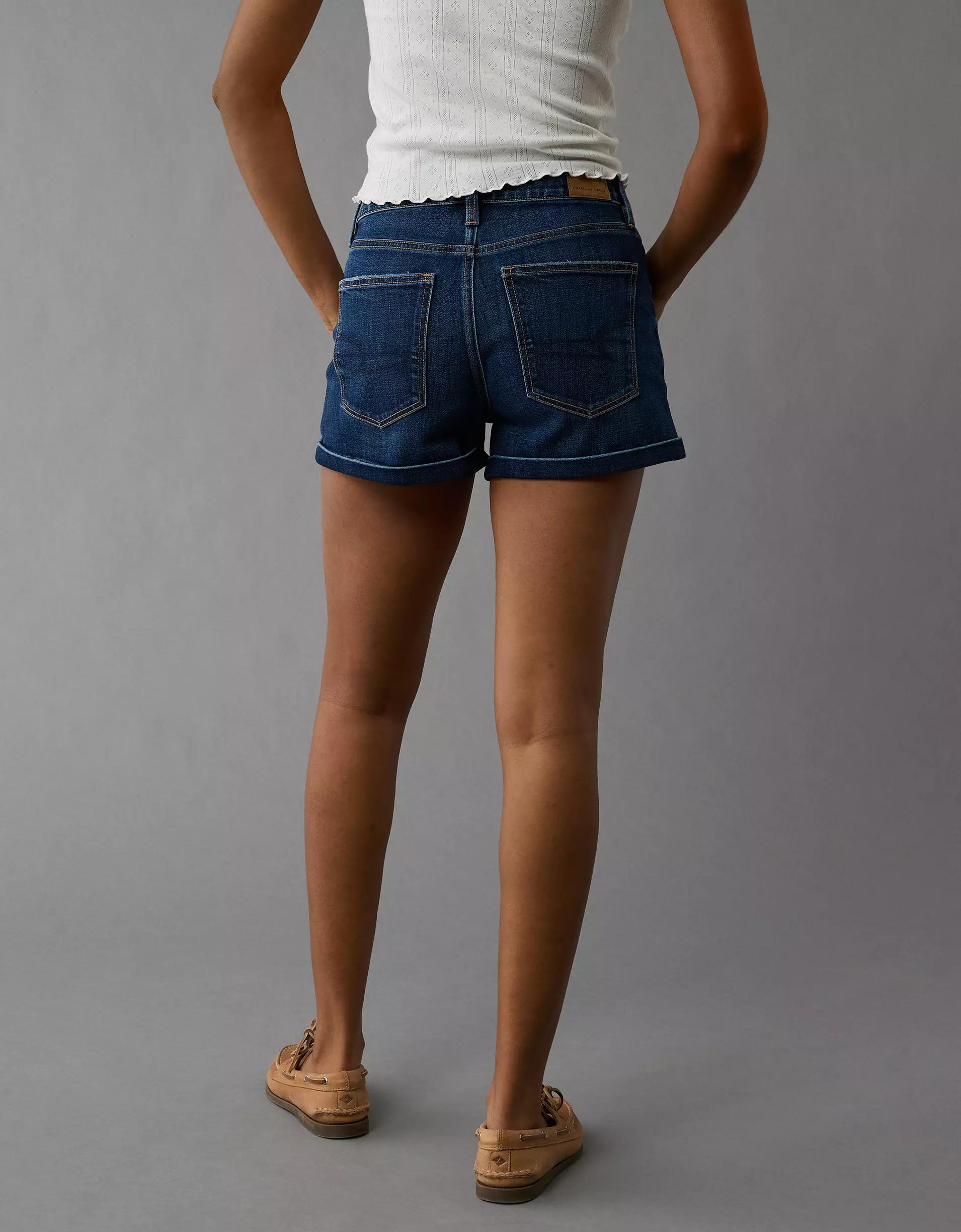 AE Stretch Denim Mom Short Product Image