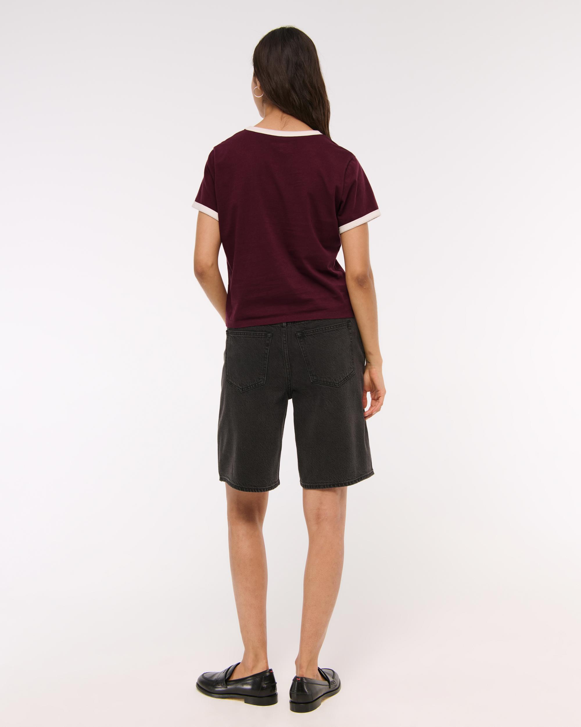 Essential Polished Body-Skimming Tee Product Image