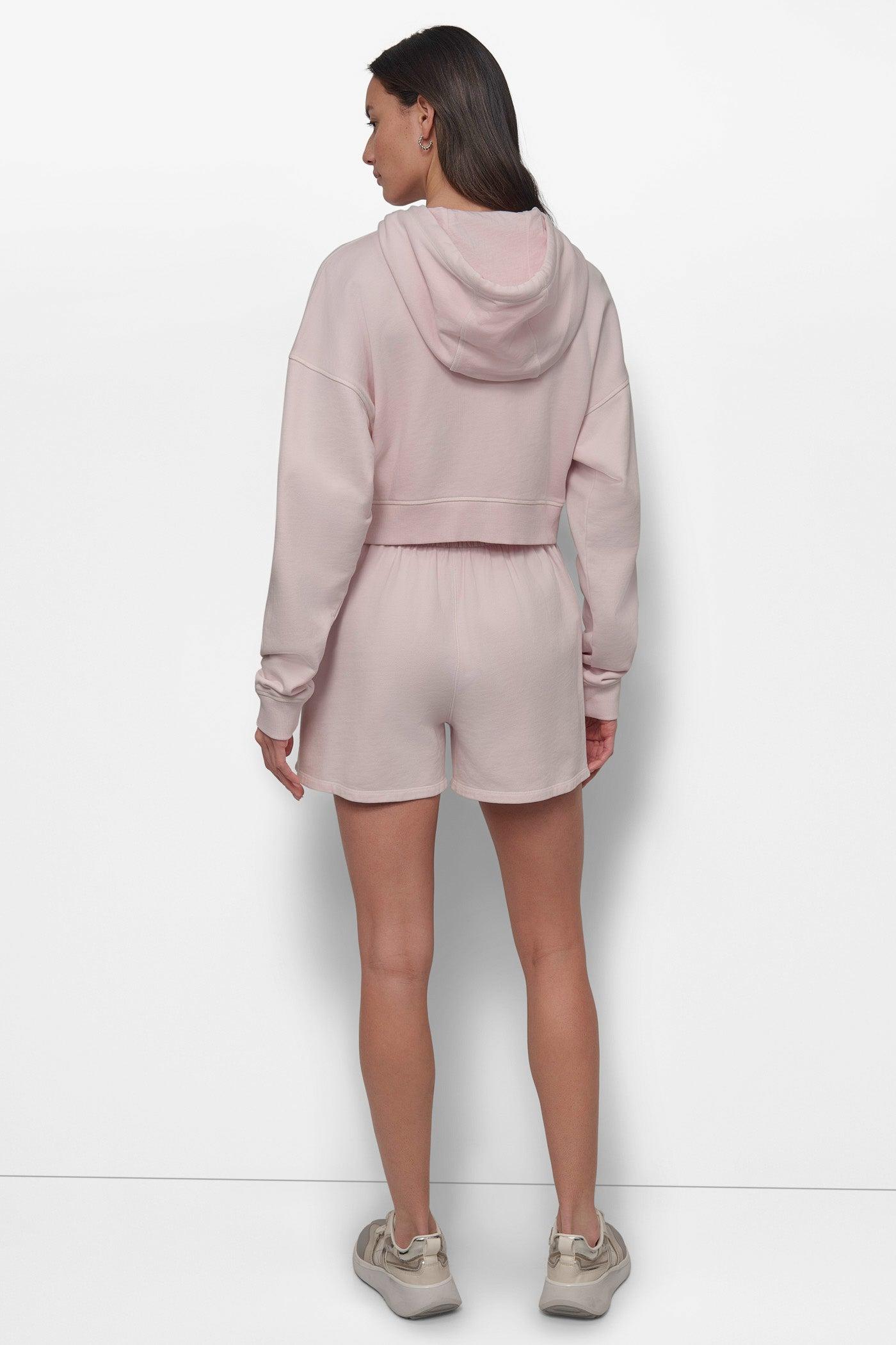 EXTRA HIGH-RISE RIB-TRIMMED SWEAT SHORT Product Image