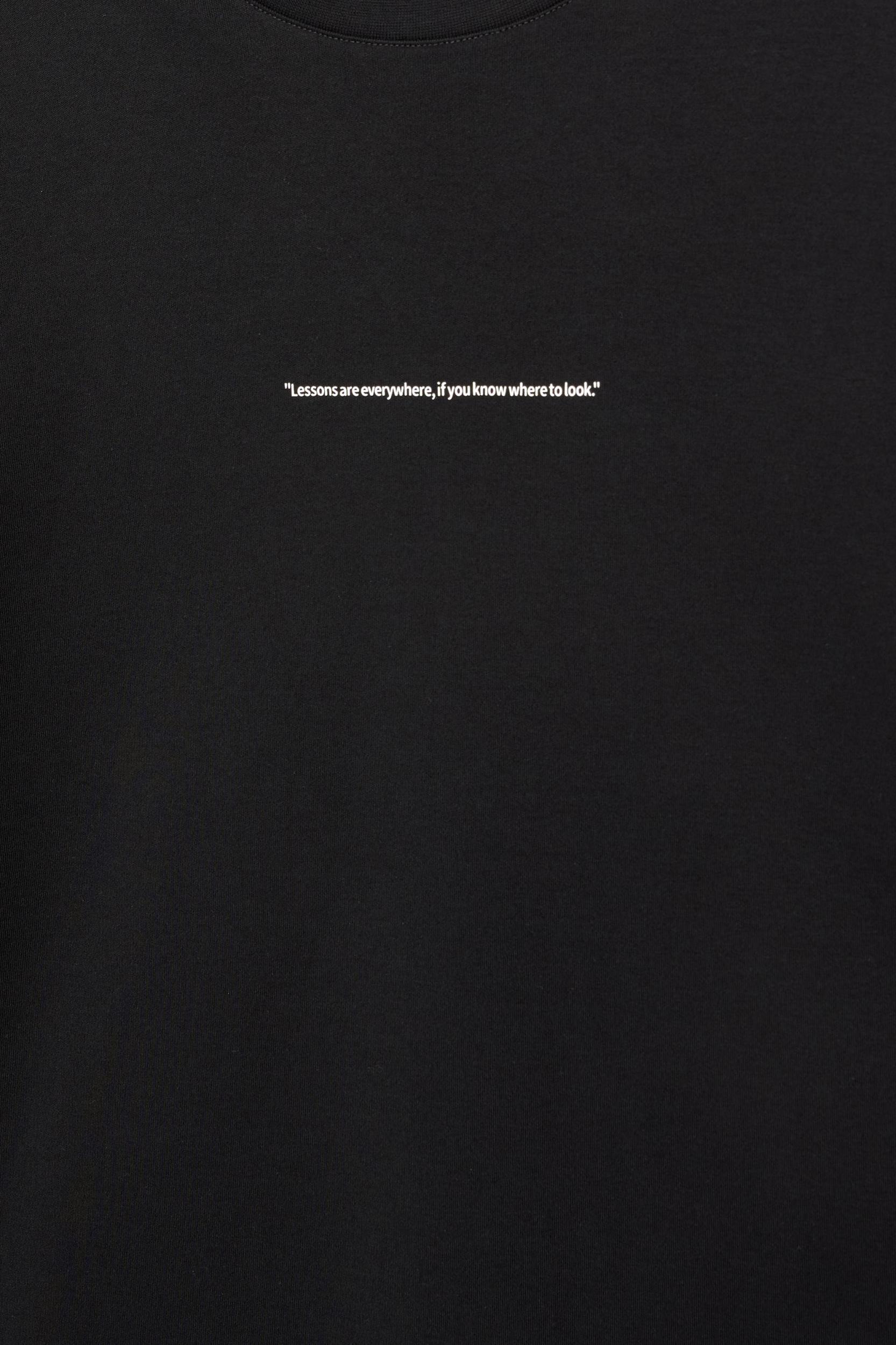 Short sleeve sweatshirt with graphic Product Image