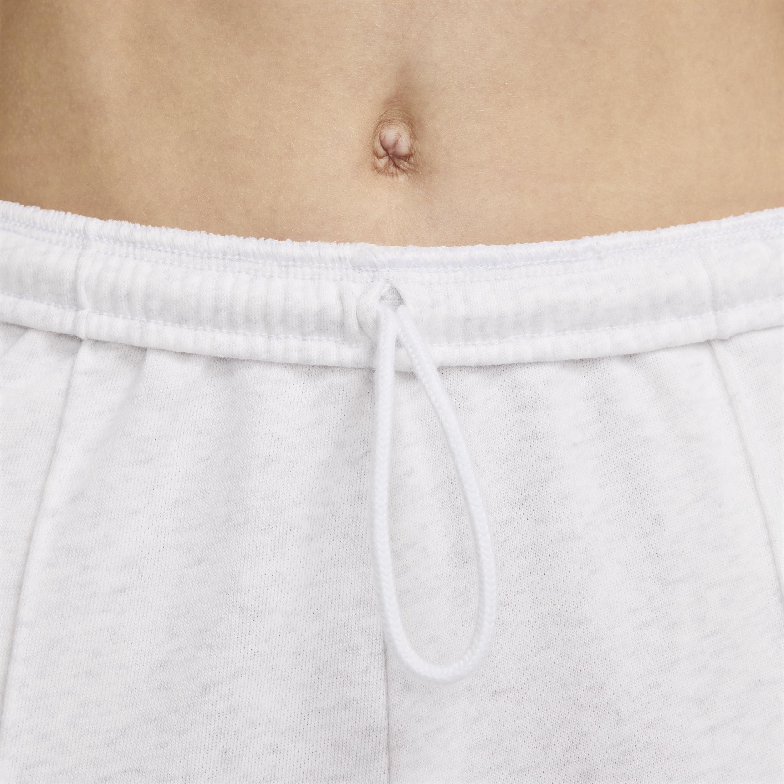Womens Nike Sportswear Chill Terry Mid-Rise French Terry Open-Hem Sweatpants | HF6457-051 Product Image