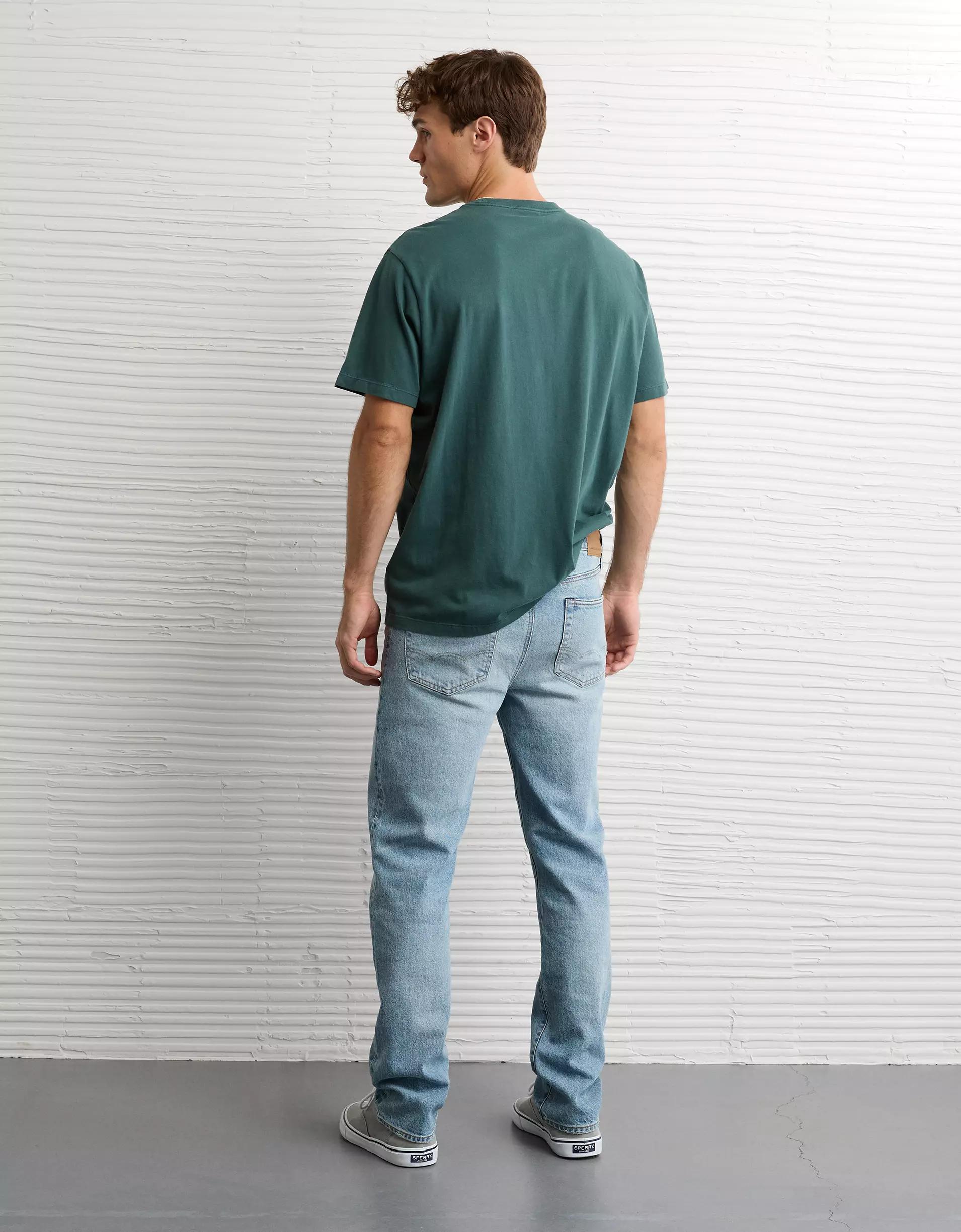 AE EasyFlex +TENCEL™ Fibers Athletic Straight Jean Product Image