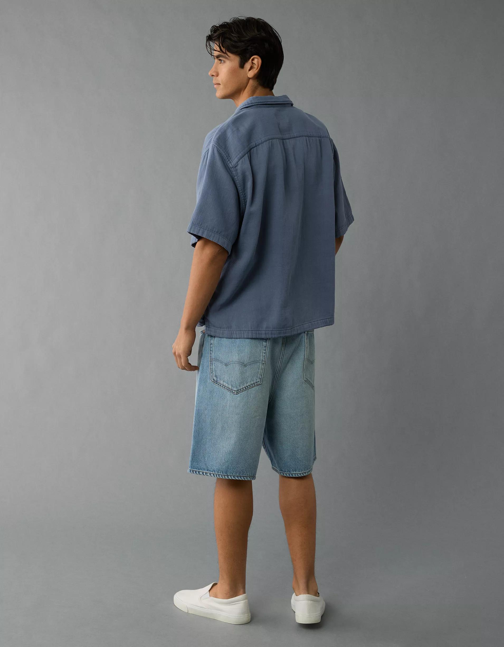 AE Poolside Button-Up Shirt Product Image